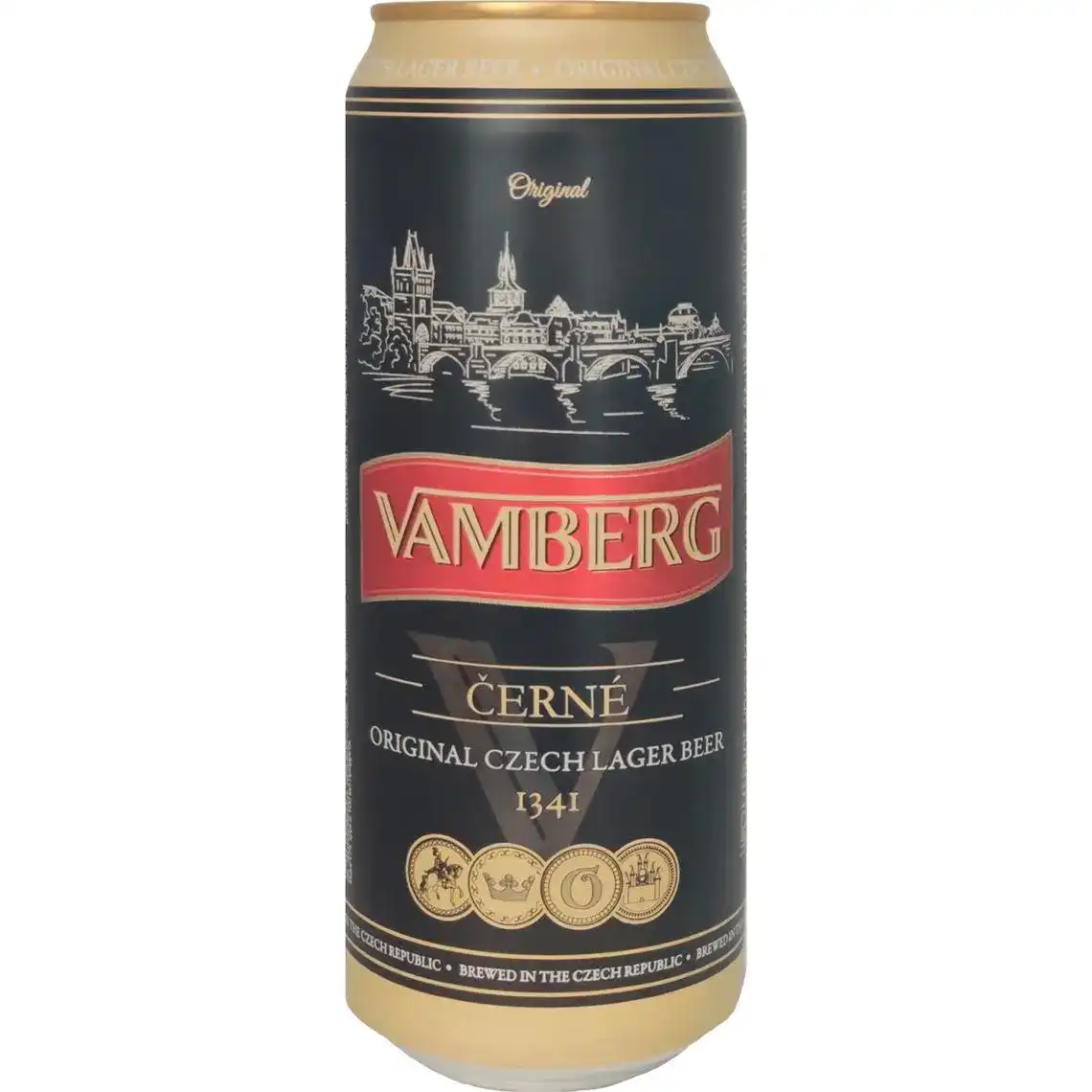 Пиво Vamberg Dark Lager темне фільтроване 4.4% 0.5 л