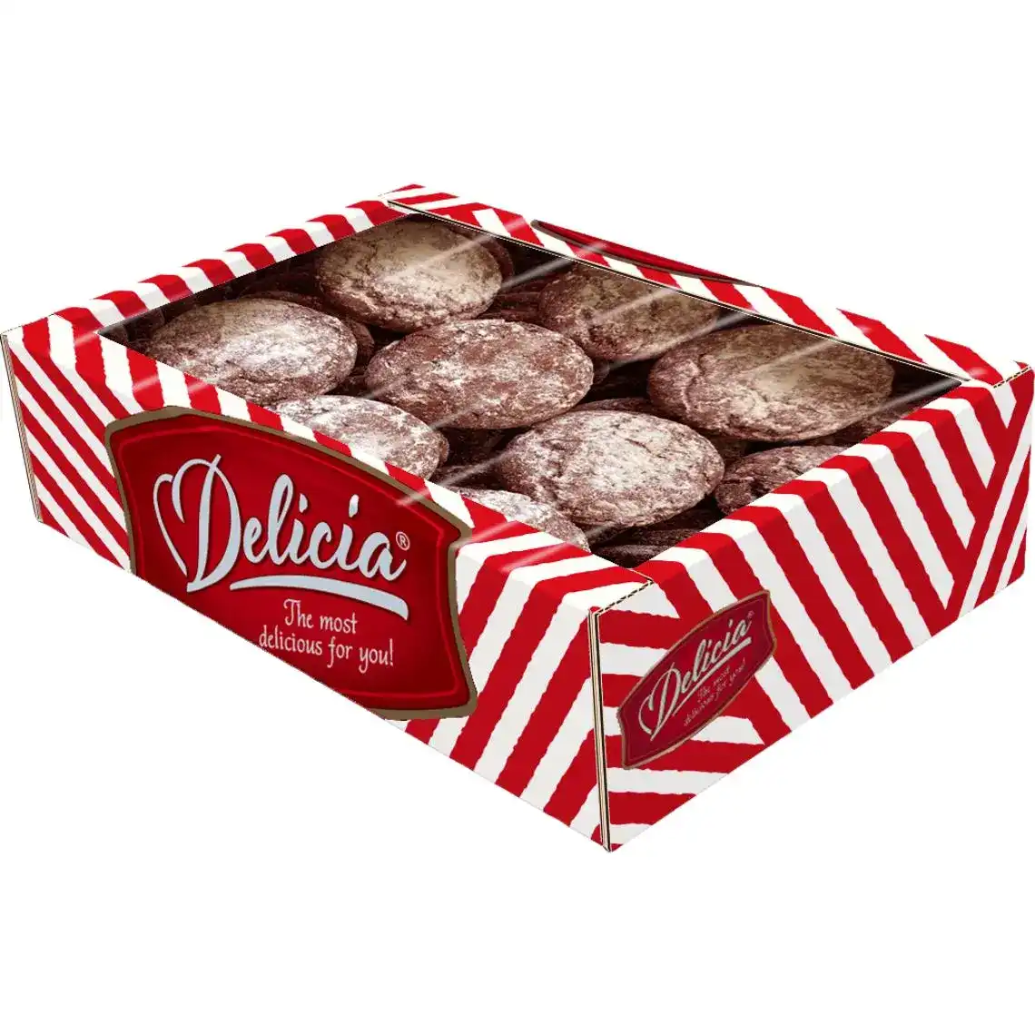 Печиво Delicia Брауні здобне шоколадне 400 г