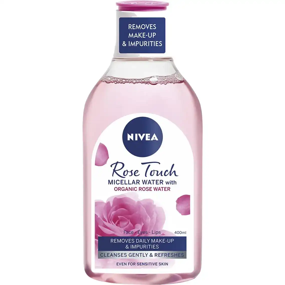 Вода міцелярна Nivea Organic Rose для чутливої шкіри 400 мл