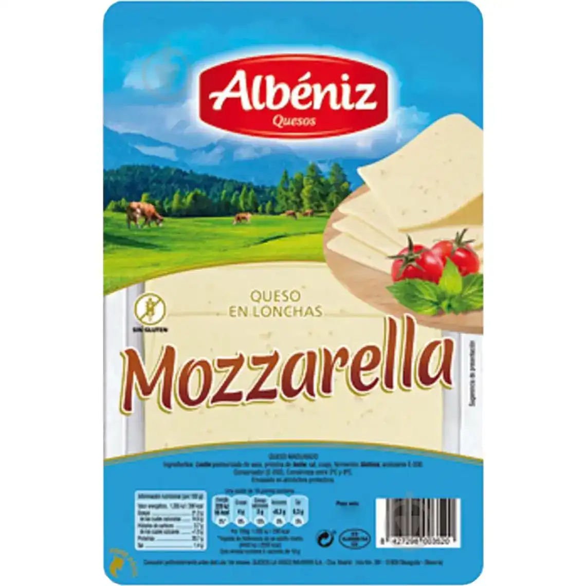 Сир Albeniz Mozzarella 45% 90 г