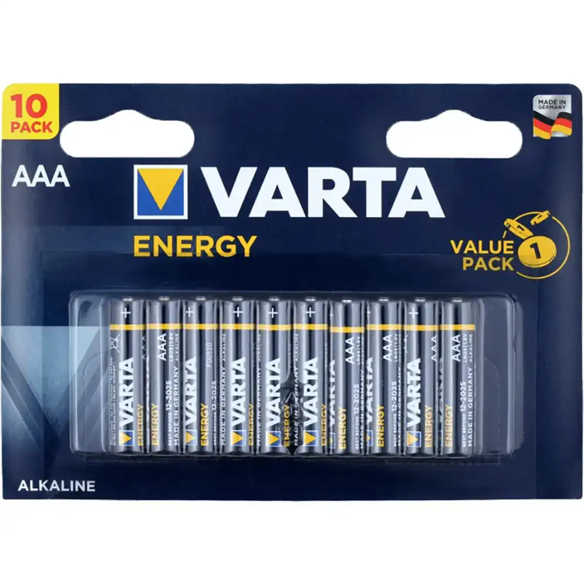 Батарейка Varta Energy AAA 1.5V R03 10 шт.