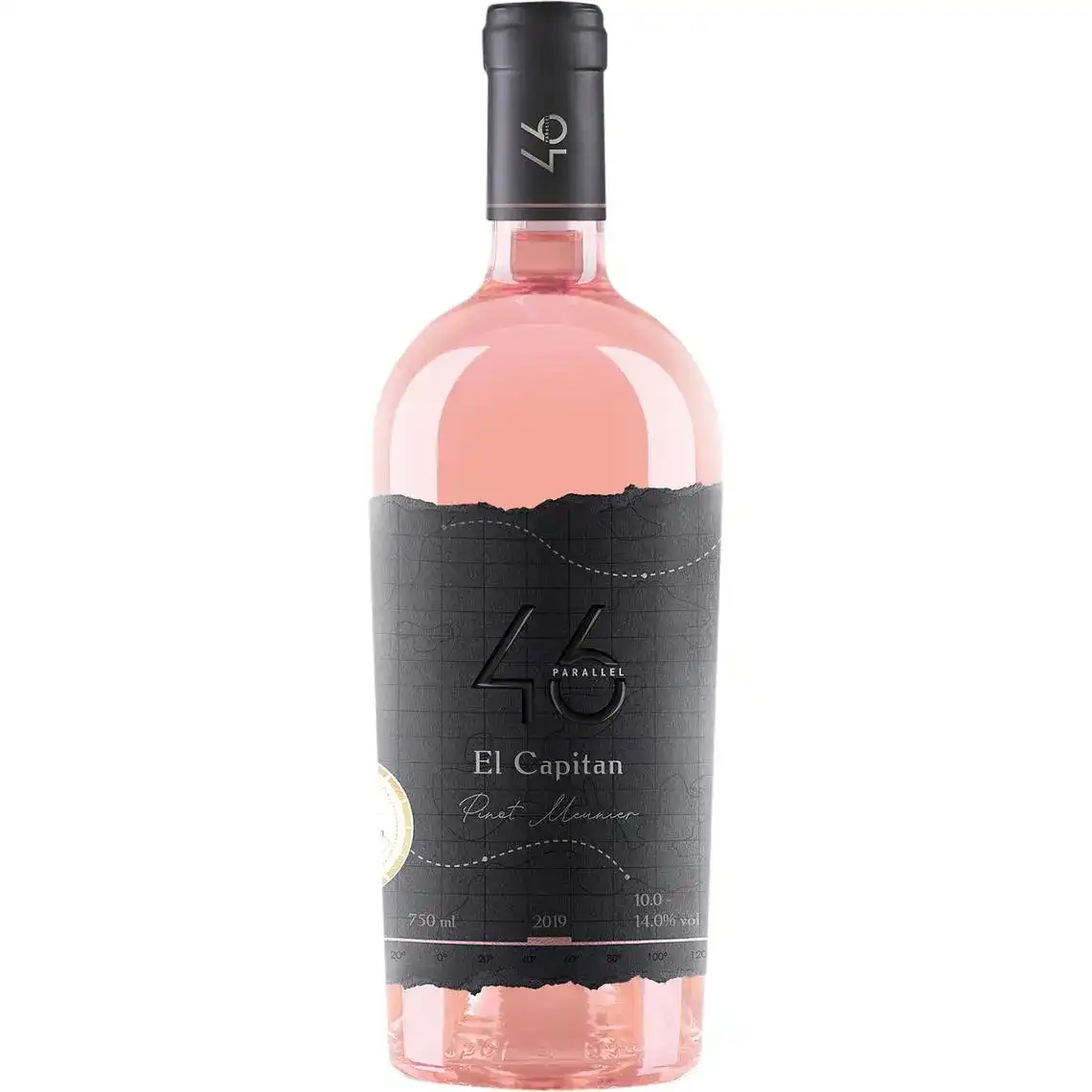 Вино El Capitan 46 Parallel Pinot Meunier рожеве сухе 0.75 л