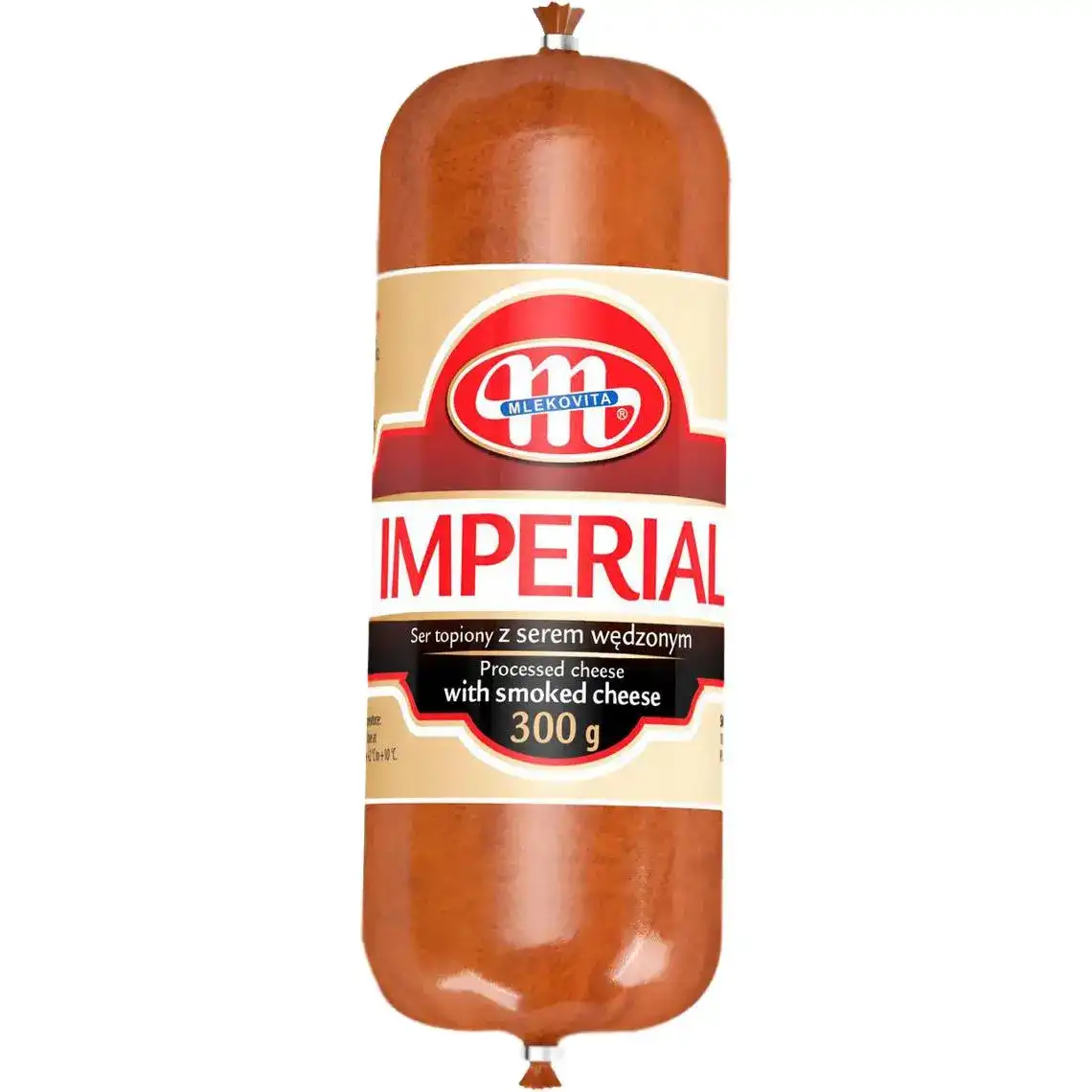 Сирний продукт Mlekovita Imperial плавлений ковбасний копчений 55% 300 г