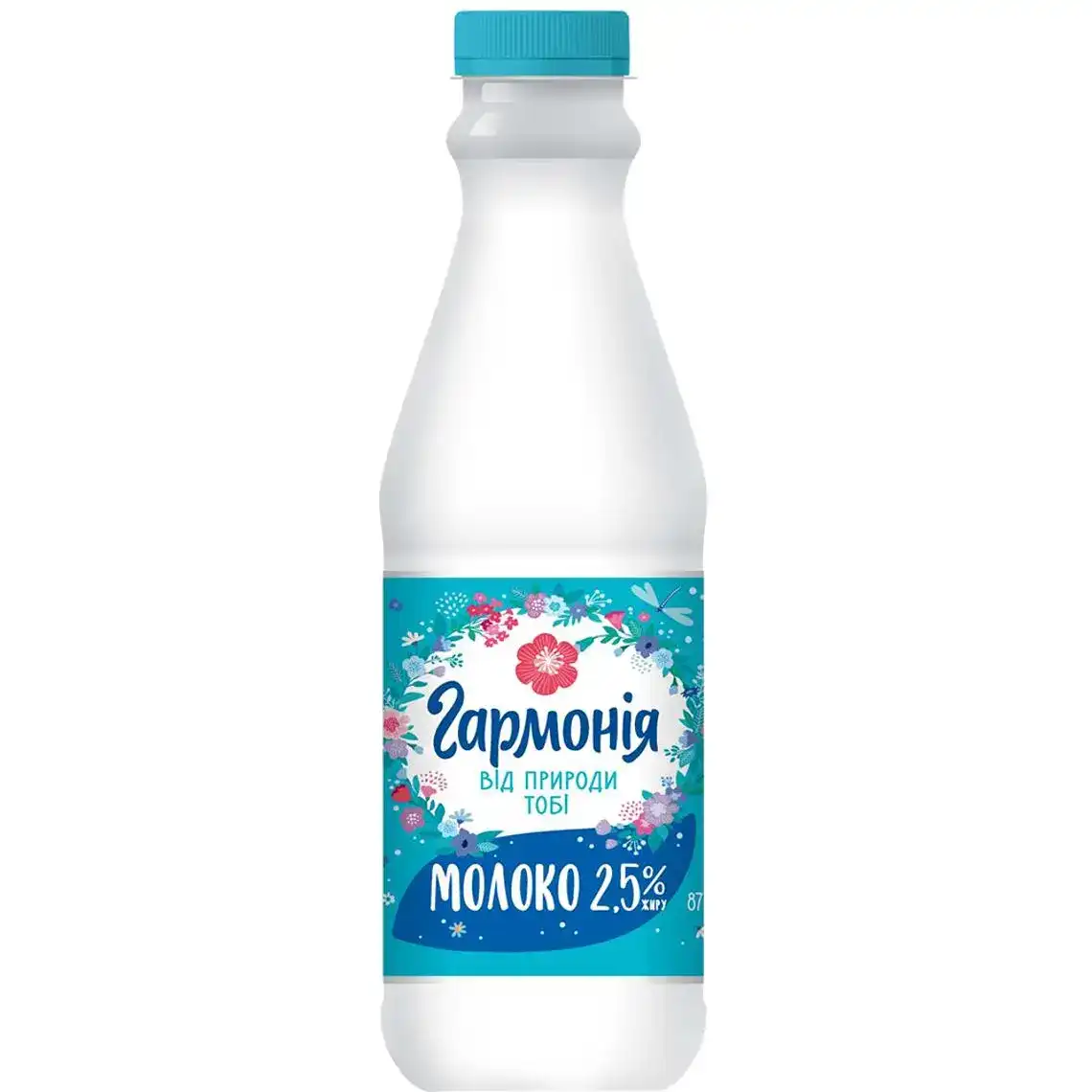 Молоко Гармонія 2.5% пастеризоване 870 г