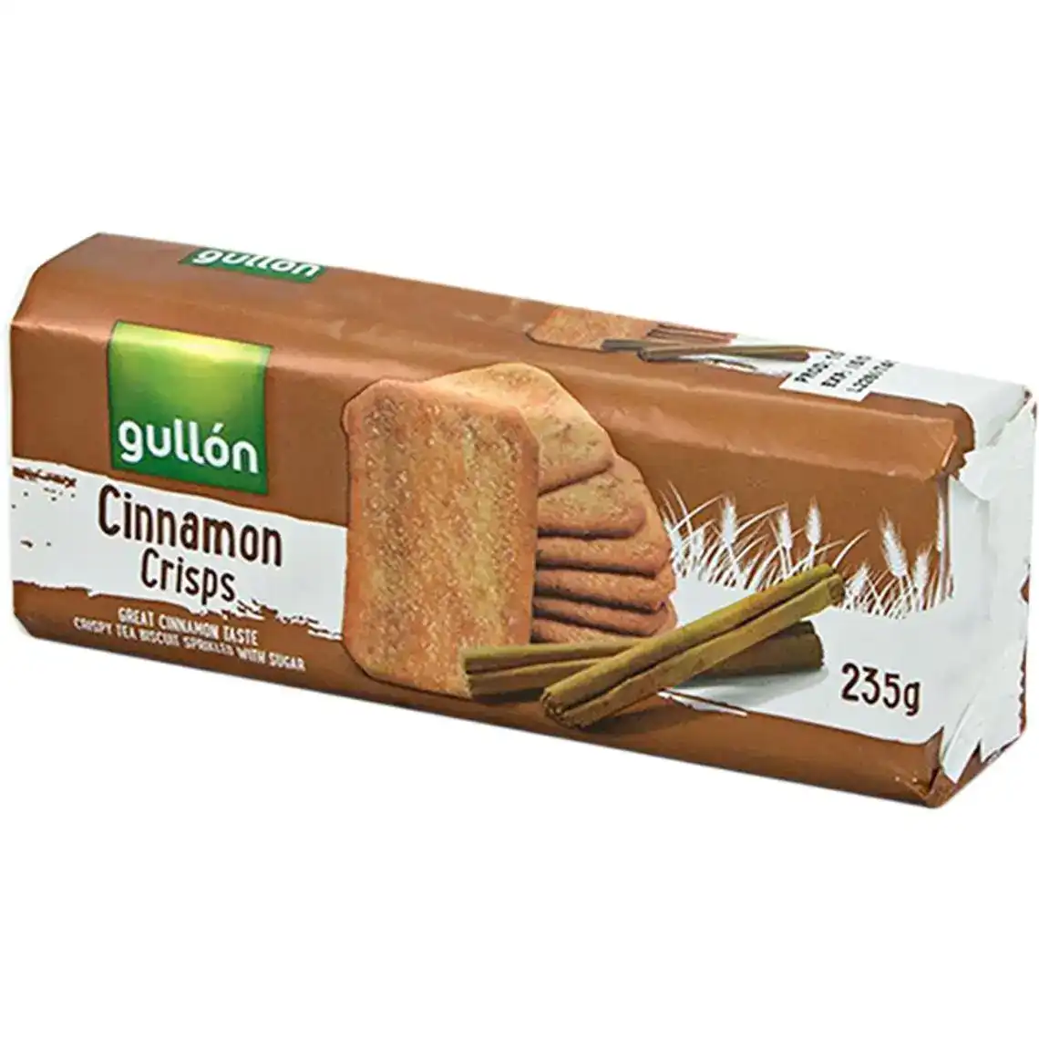 Печиво Gullon Cinnamon пісочне з корицею 235 г
