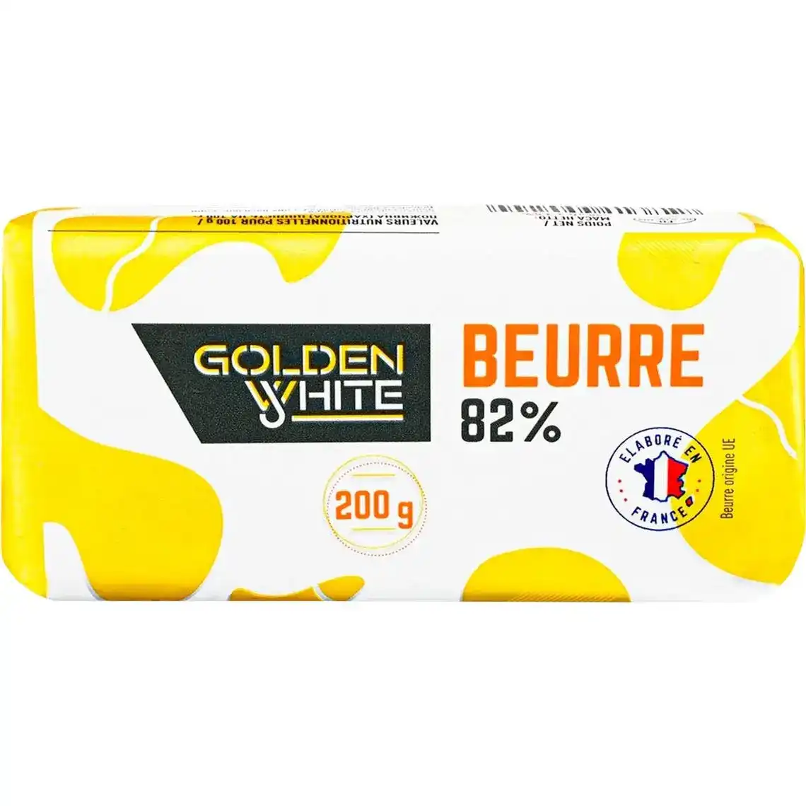 Масло Golden White вершкове 82% 200 г