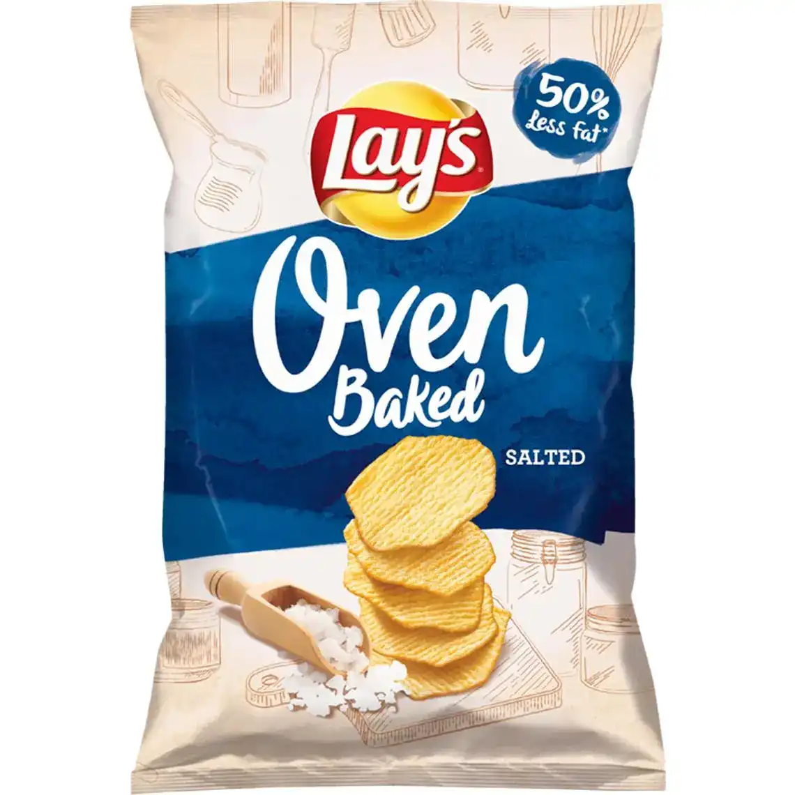 Чіпси Lay's Oven Baked з сіллю 125 г