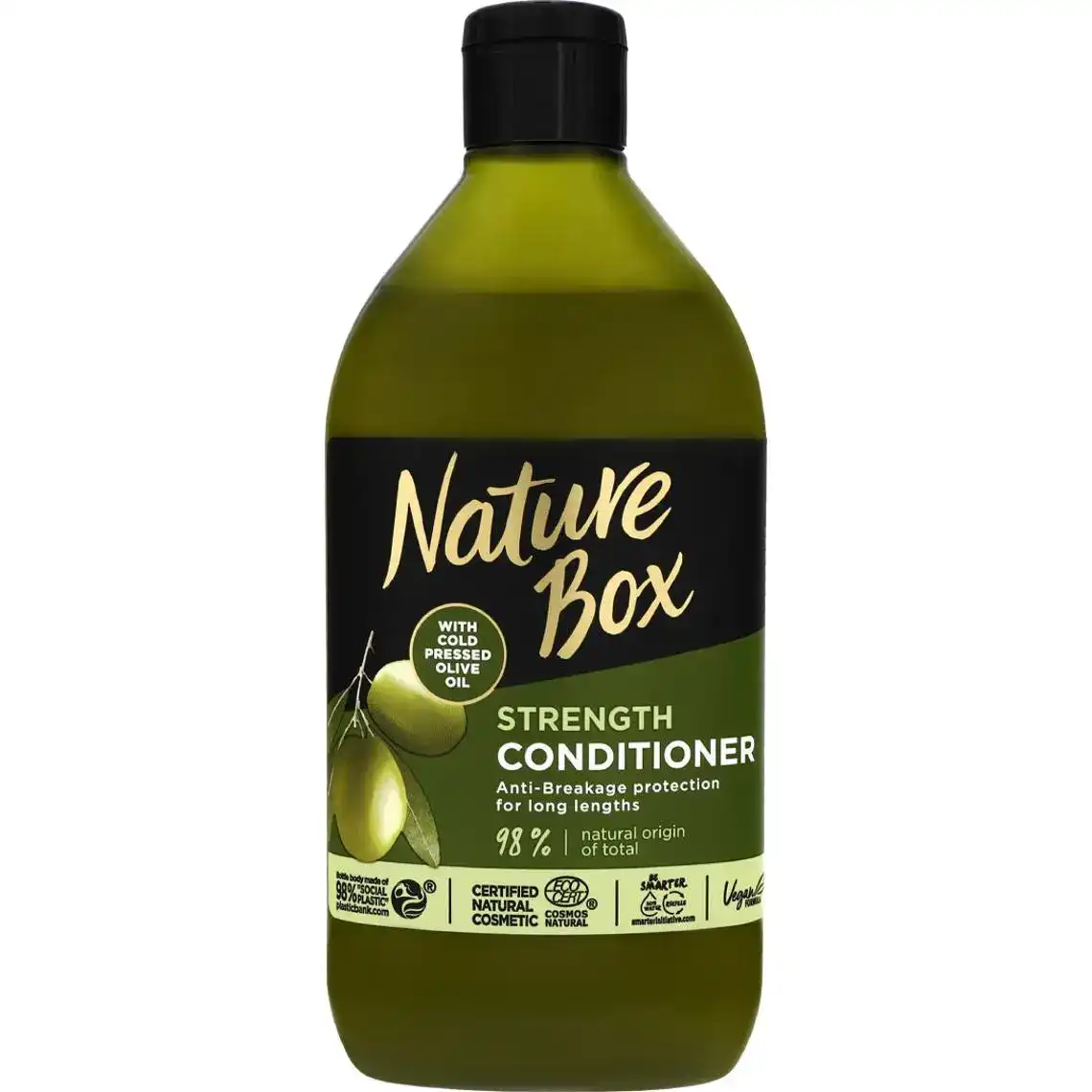 Бальзам-кондиціонер для волосся Nature Box Olive oil Strength 385 мл