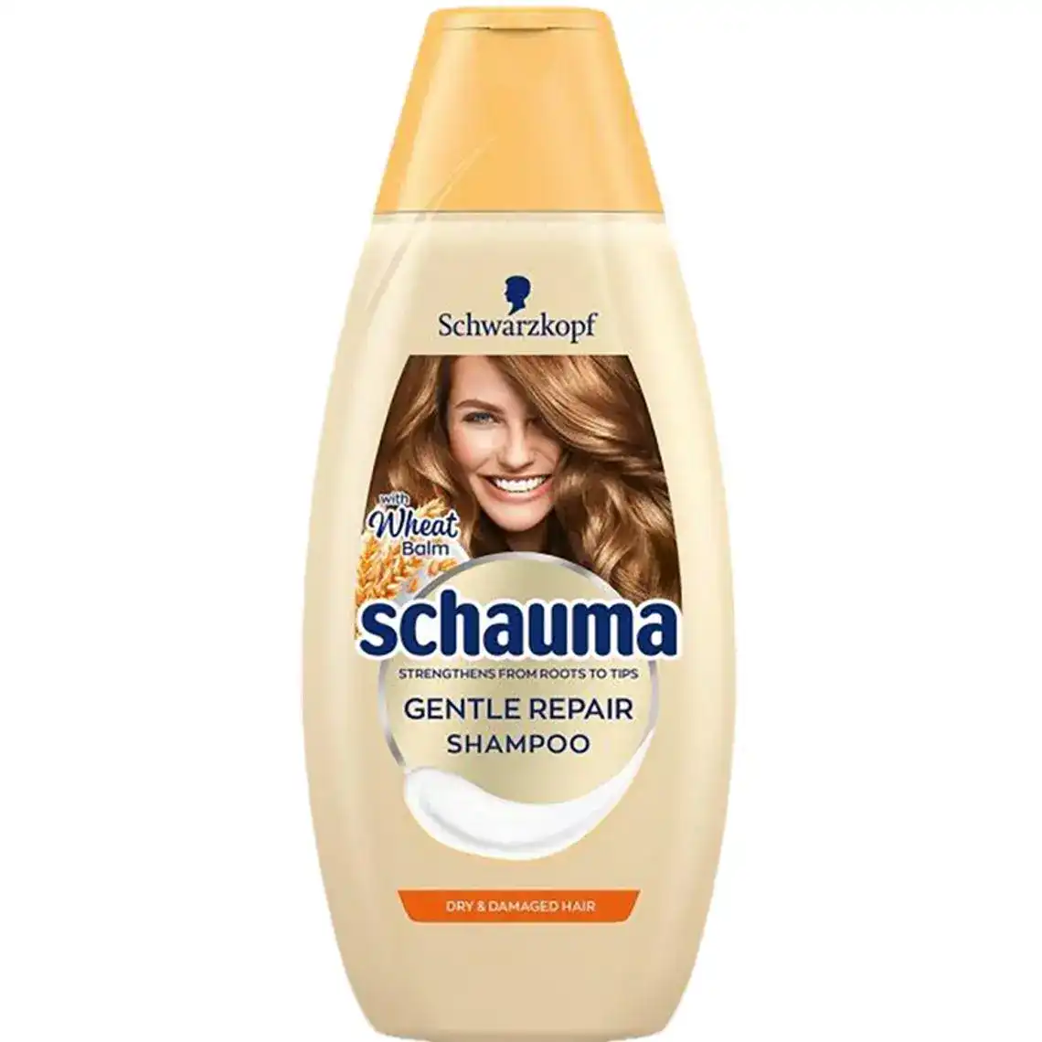 Шампунь Schauma Ніжне Відновлення з пшеничним протеїном для сухих і пошкоджених волосся 400 мл