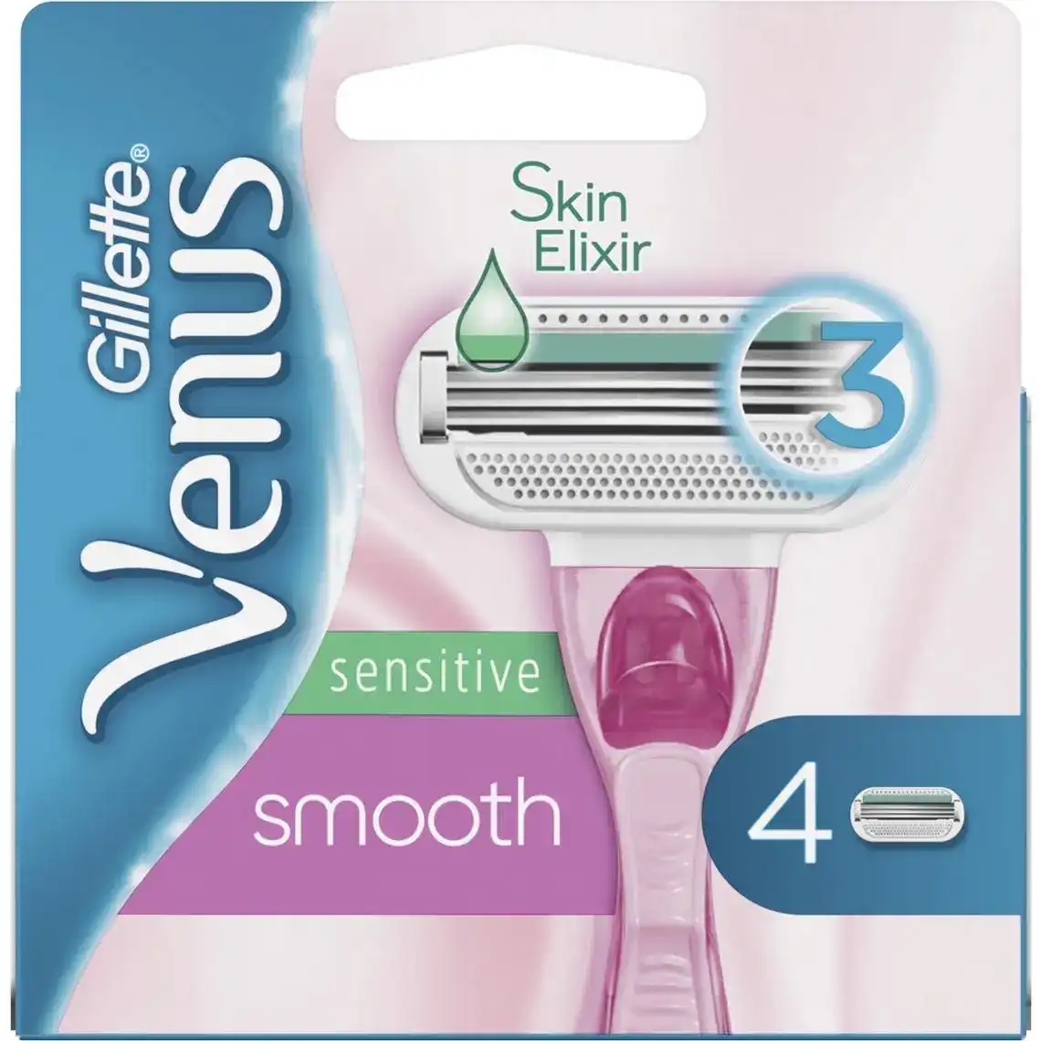 Касети змінні для гоління Gillette Venus Sensitive Smooth 4 шт