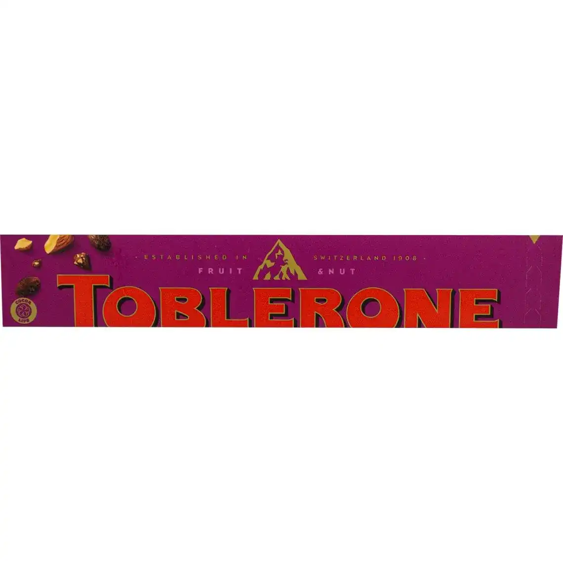 Шоколад молочний Toblerone з родзинками та медово-мигдальний нугою 100 г