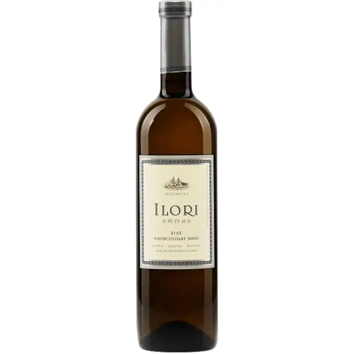 Вино Meomari Ilori біле напівсолодке 12% 0,75 л