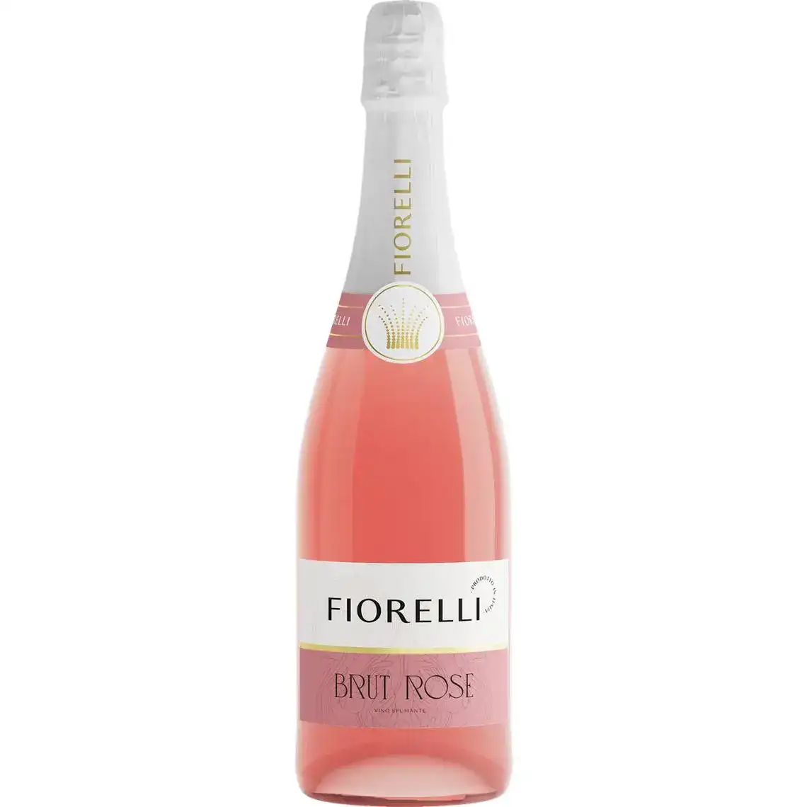 Вино Fiorelli Brut Rose ігристе рожеве 11% 0.75 л