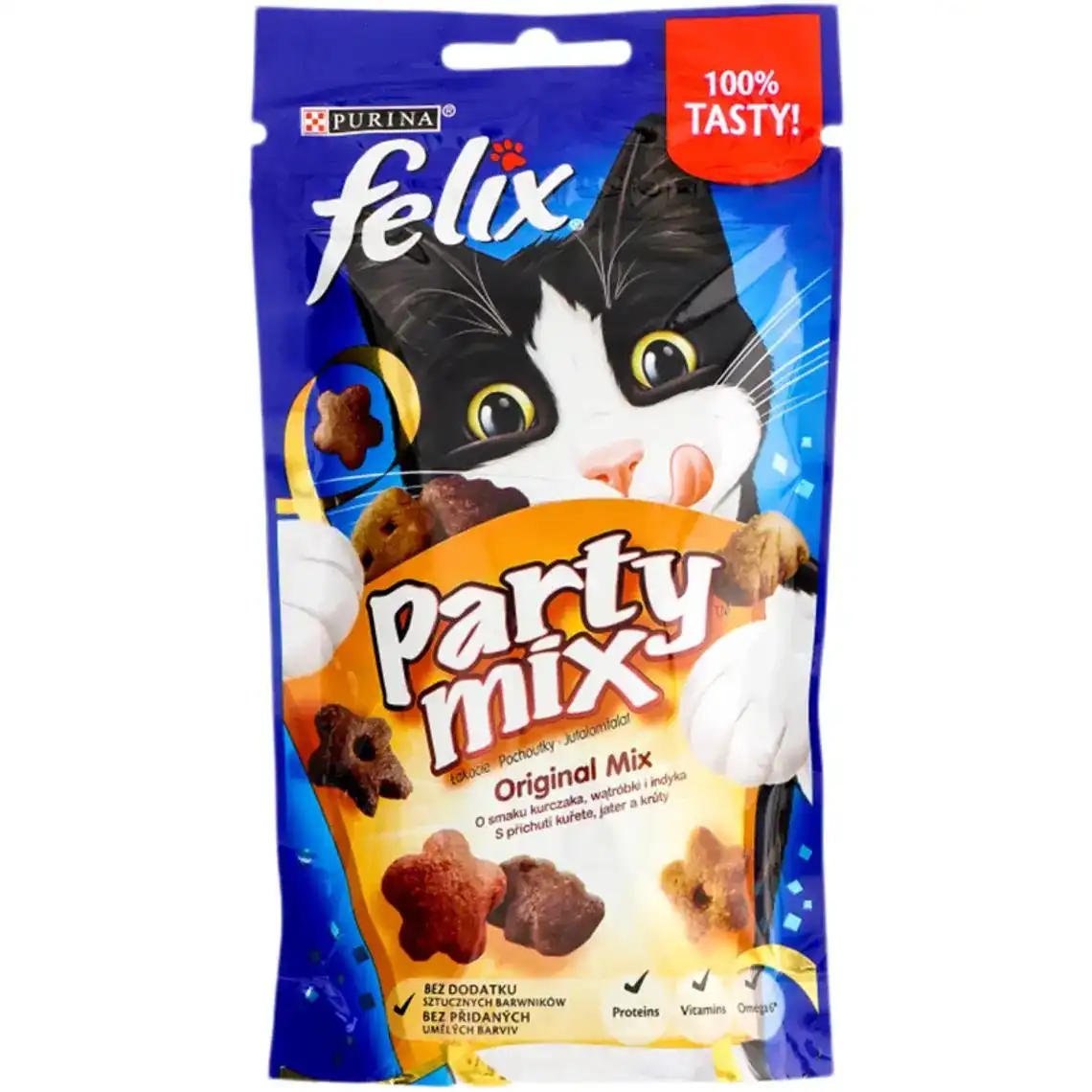 Корм Felix Party Mix Оригінальний мікс для котів 60 г