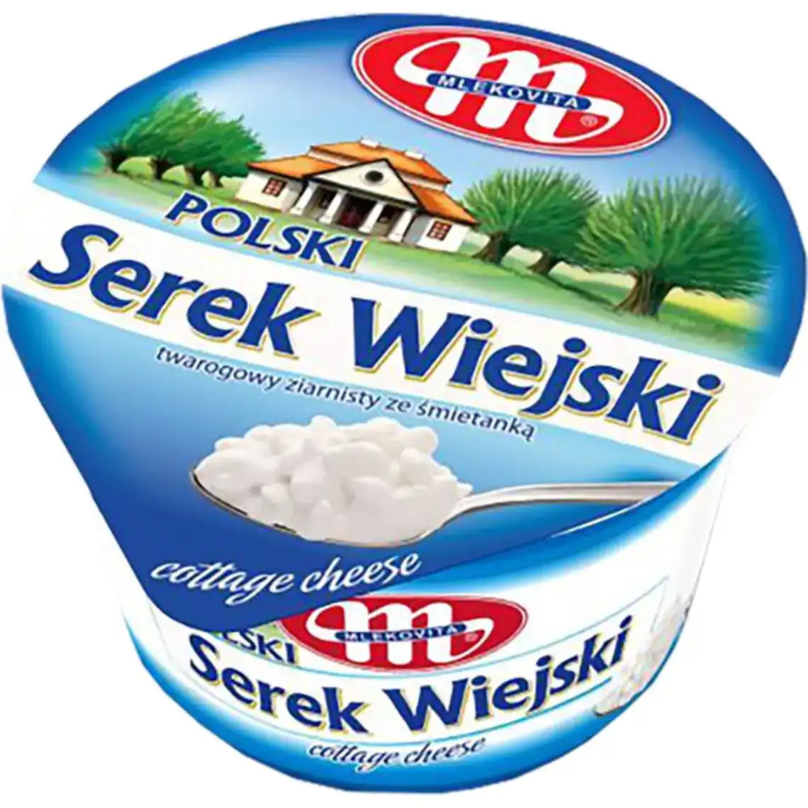 Сир зернистий Mlekovita Польський 5% 200 г
