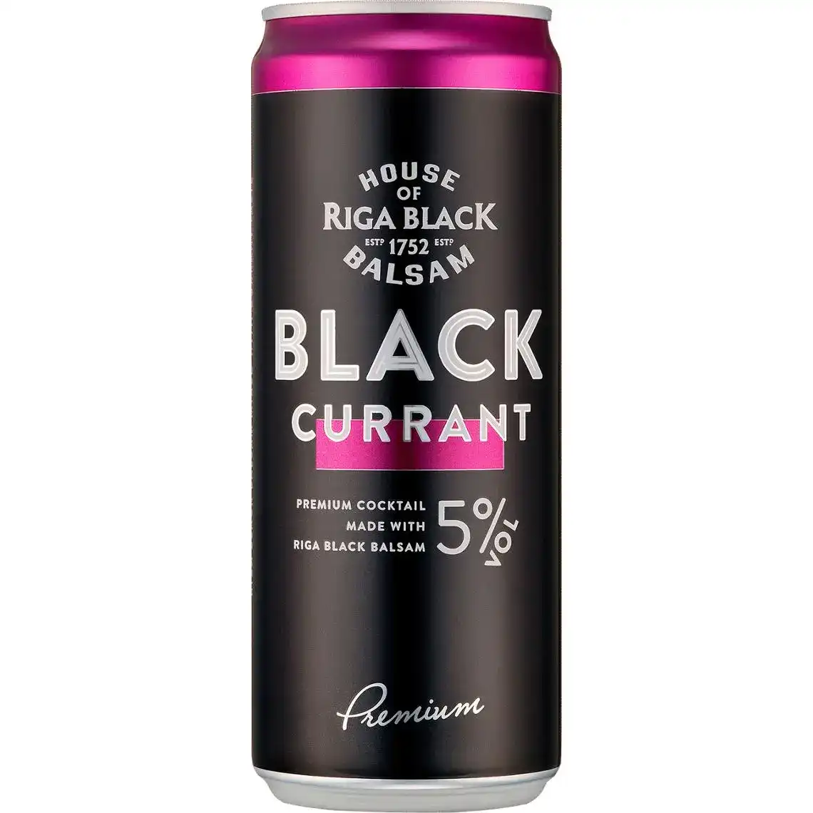 Напій слабоалкогольний Riga Black Balsam Currant Cocktail 0,33 л