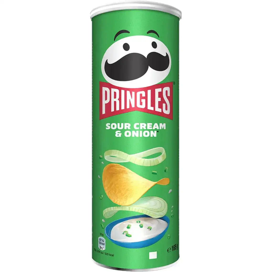 Чіпси Pringles Sour Cream & Onion Сметана-цибуля 165 г