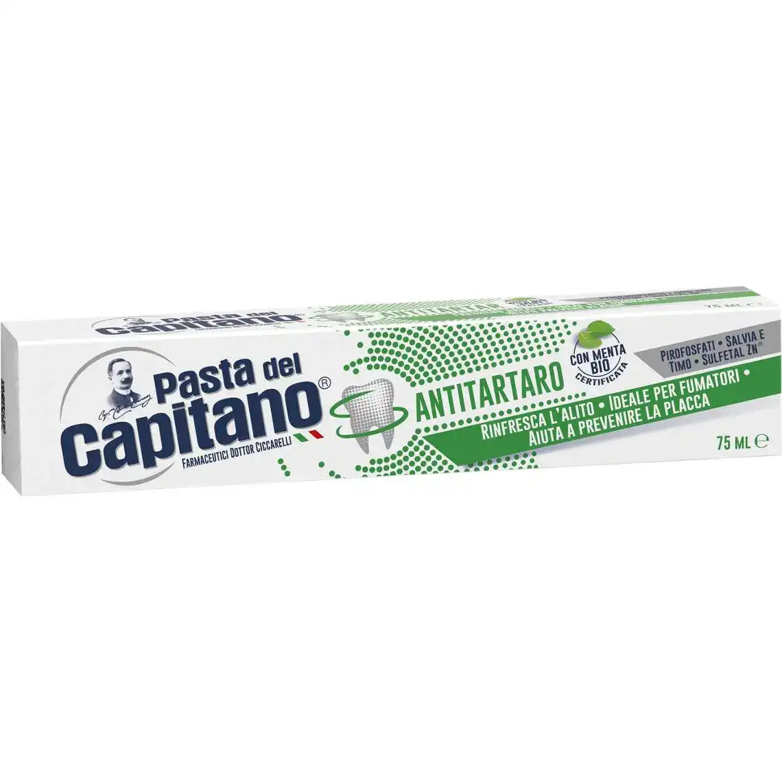 Паста зубна Pasta del Capitano Antitartar 75 мл