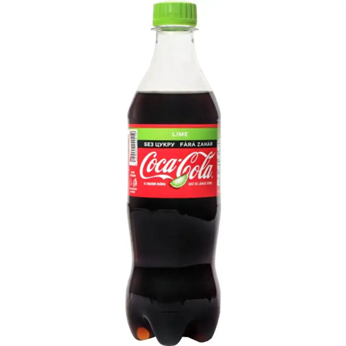 Напій Coca-Cola Zero Lime безалкогольний сильногазований 1 л