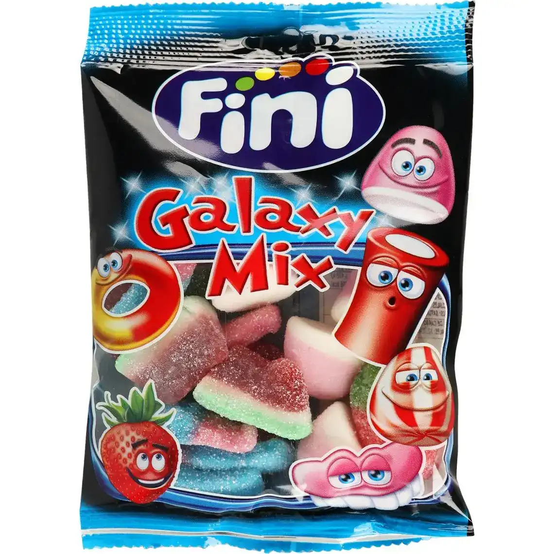 Фото 1 - Цукерки Fini Galaxy Mix желейні 100 г