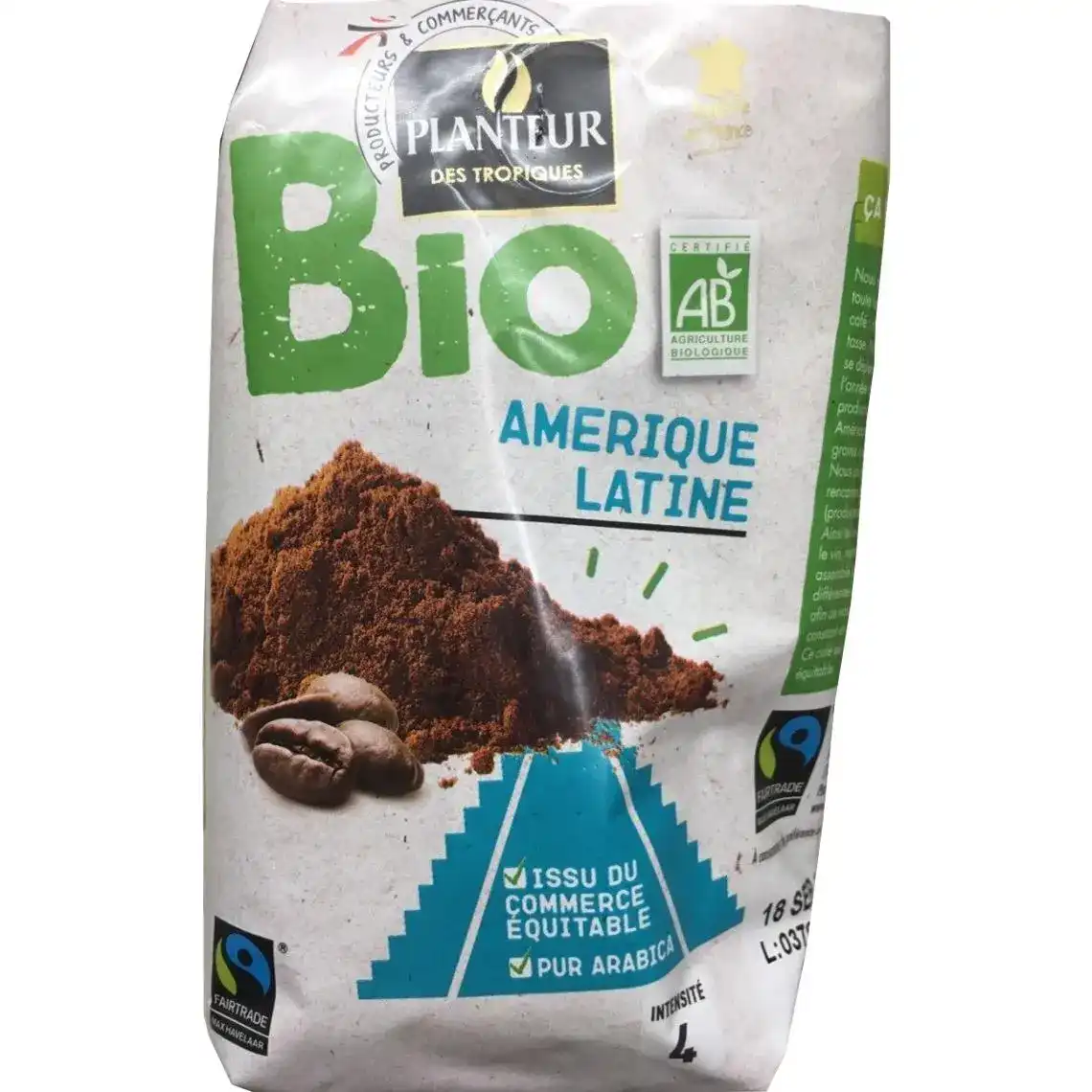 Кава мелена Planteur des tropiques BIO Amerique Latine 250 г