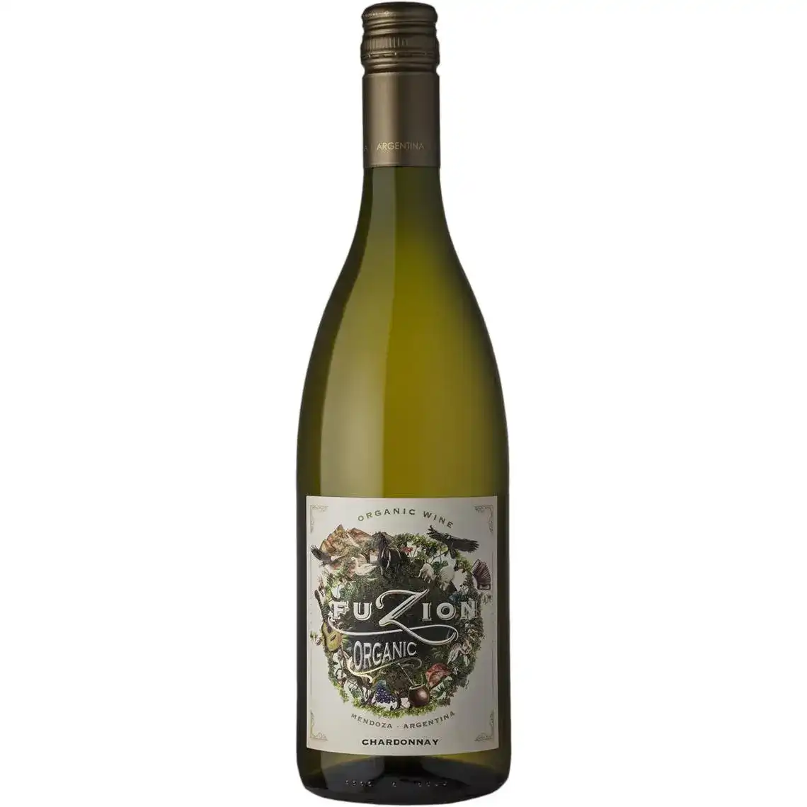 Вино Fuzion Chardonnay Organic біле сухе 0.75 л