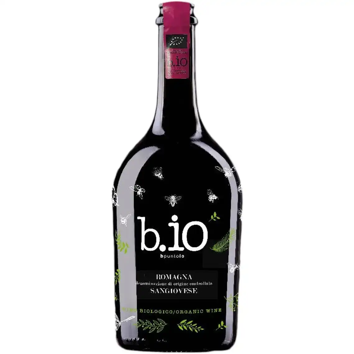 Вино B.IO bpuntoio Romagna DOC Sangiovese червоне сухе 0.75 л