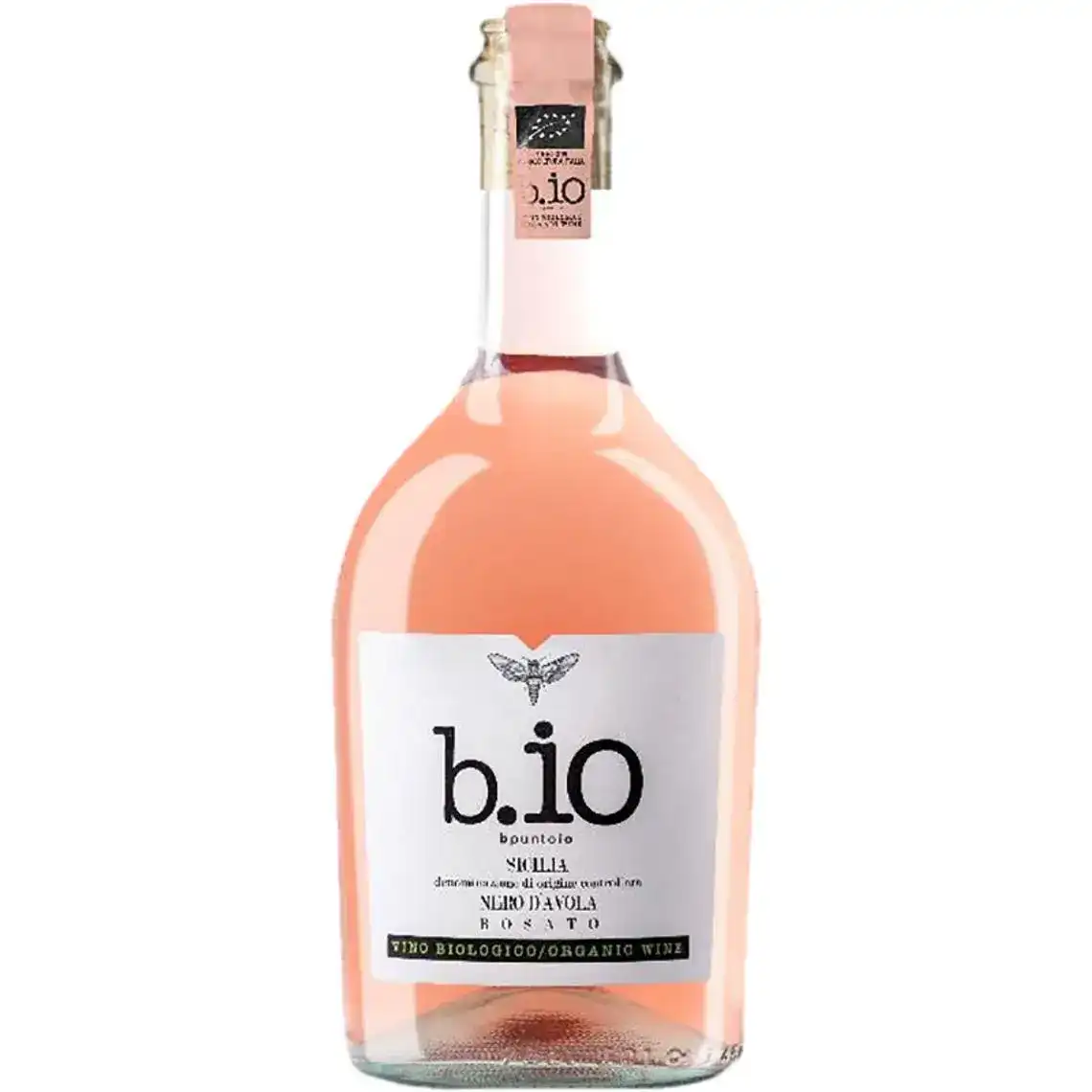 Вино B.io Sicilia DOC Nero dAvola рожеве сухе 0.75 л