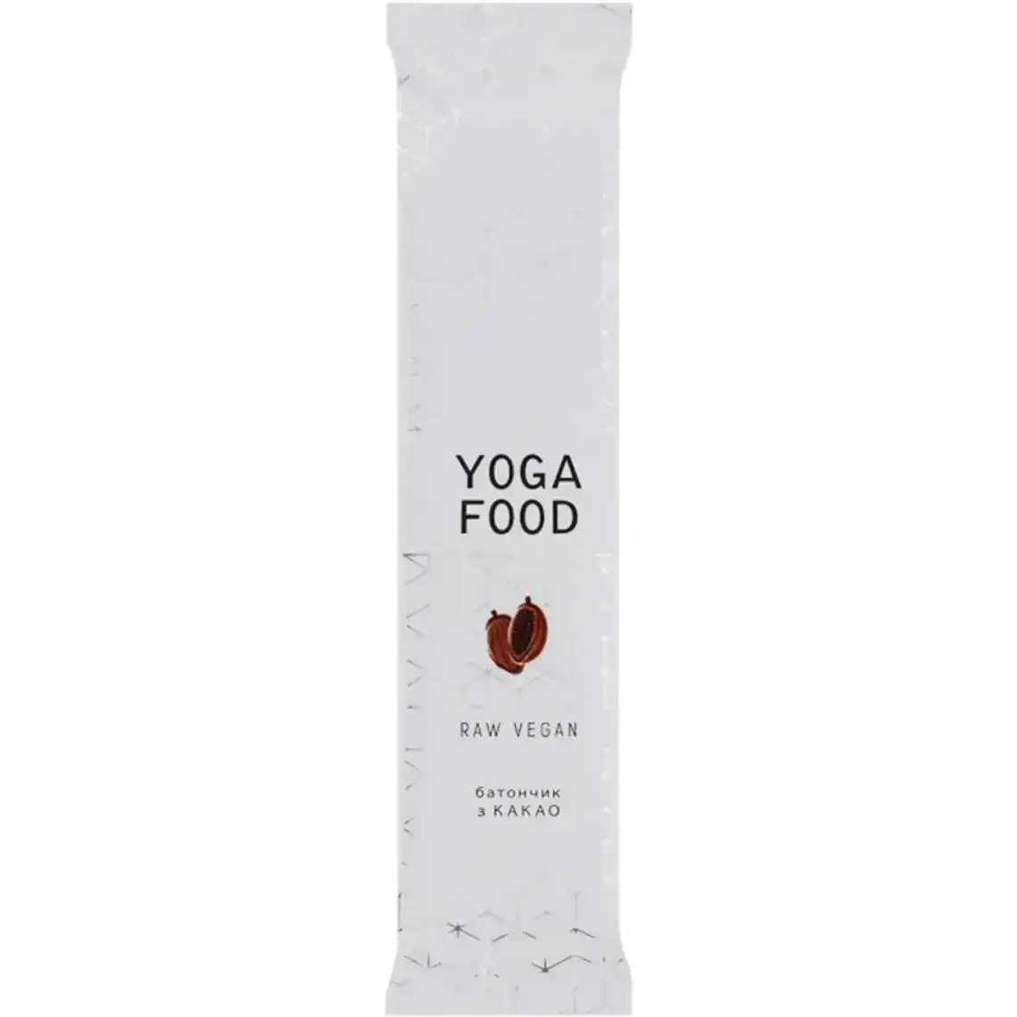 Батончик Yoga Food горіхово-фруктовий Какао 40 г