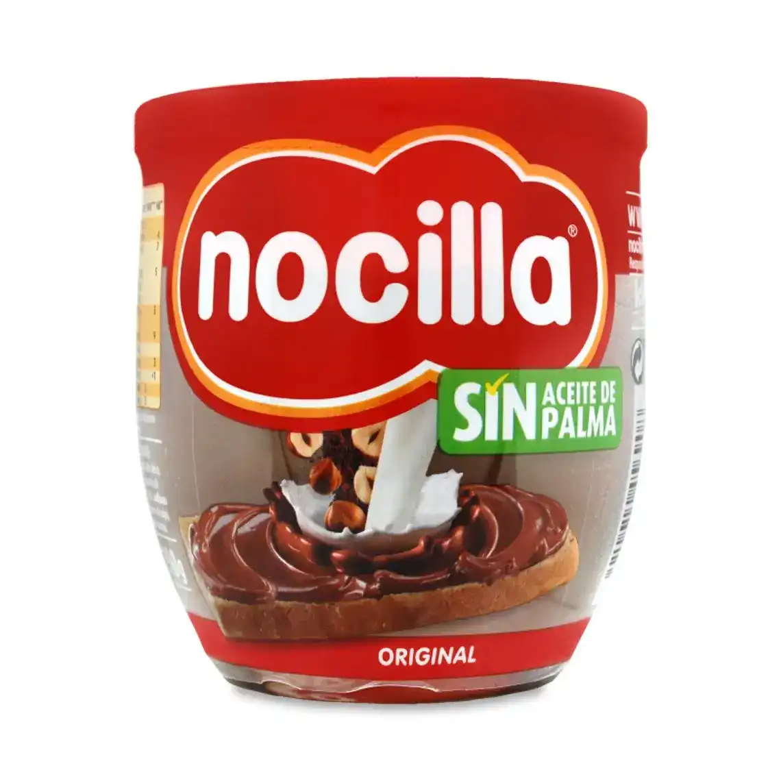 Паста Nocilla з лісових горіхова з какао без цукру 190 г