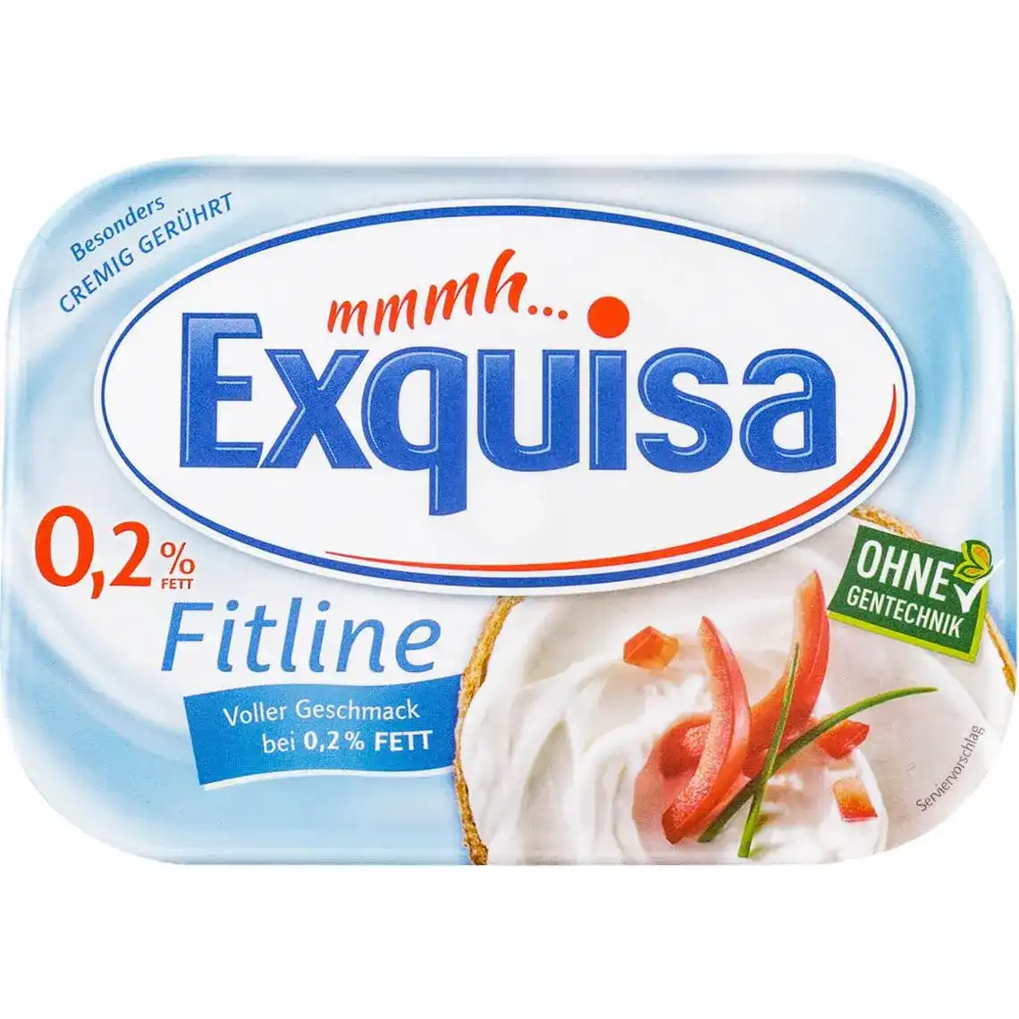 Сир Exquisa Fitline 0,2% вершковий 200 г