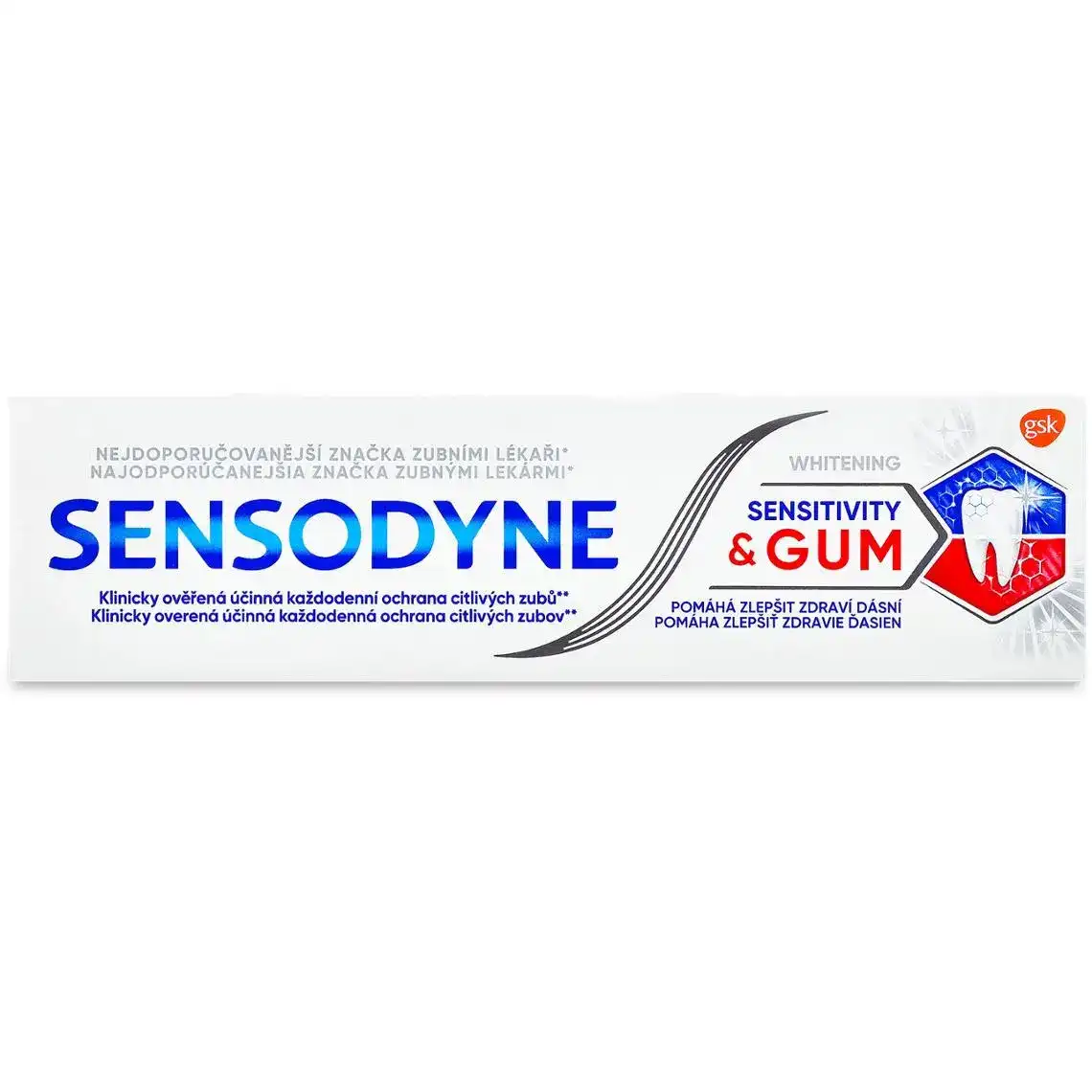 Зубна паста Sensodyne Sensitivity & Gum Чутливість зубів та захист ясен, 75 мл