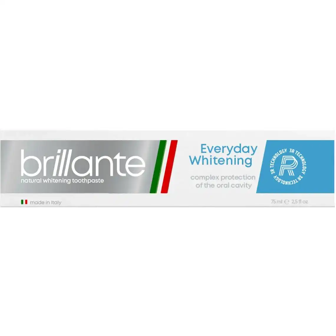 Зубна паста Brillante Everyday Whitenig комплексний захист 75 мл
