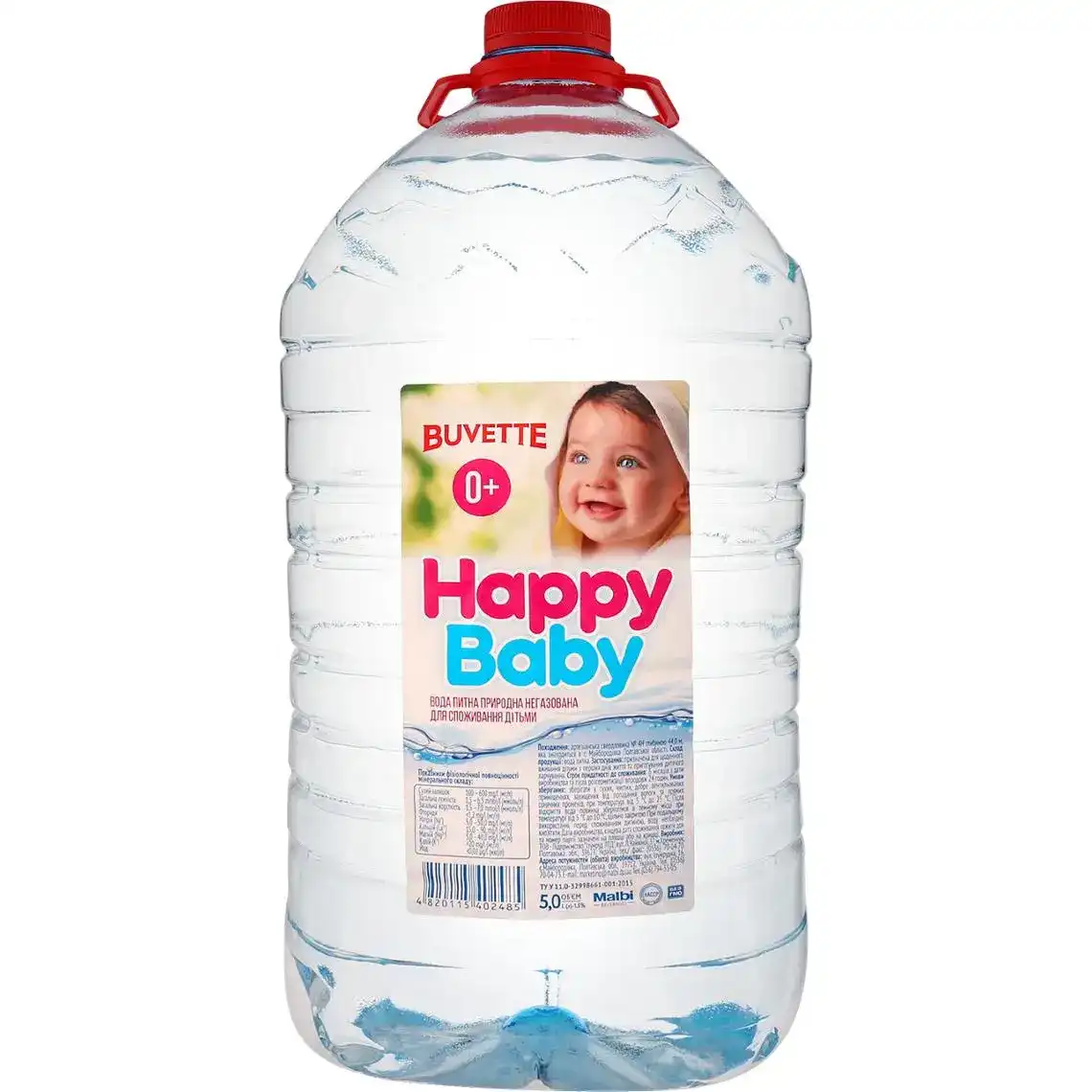 Вода Buvette Happy Baby питна 5 л