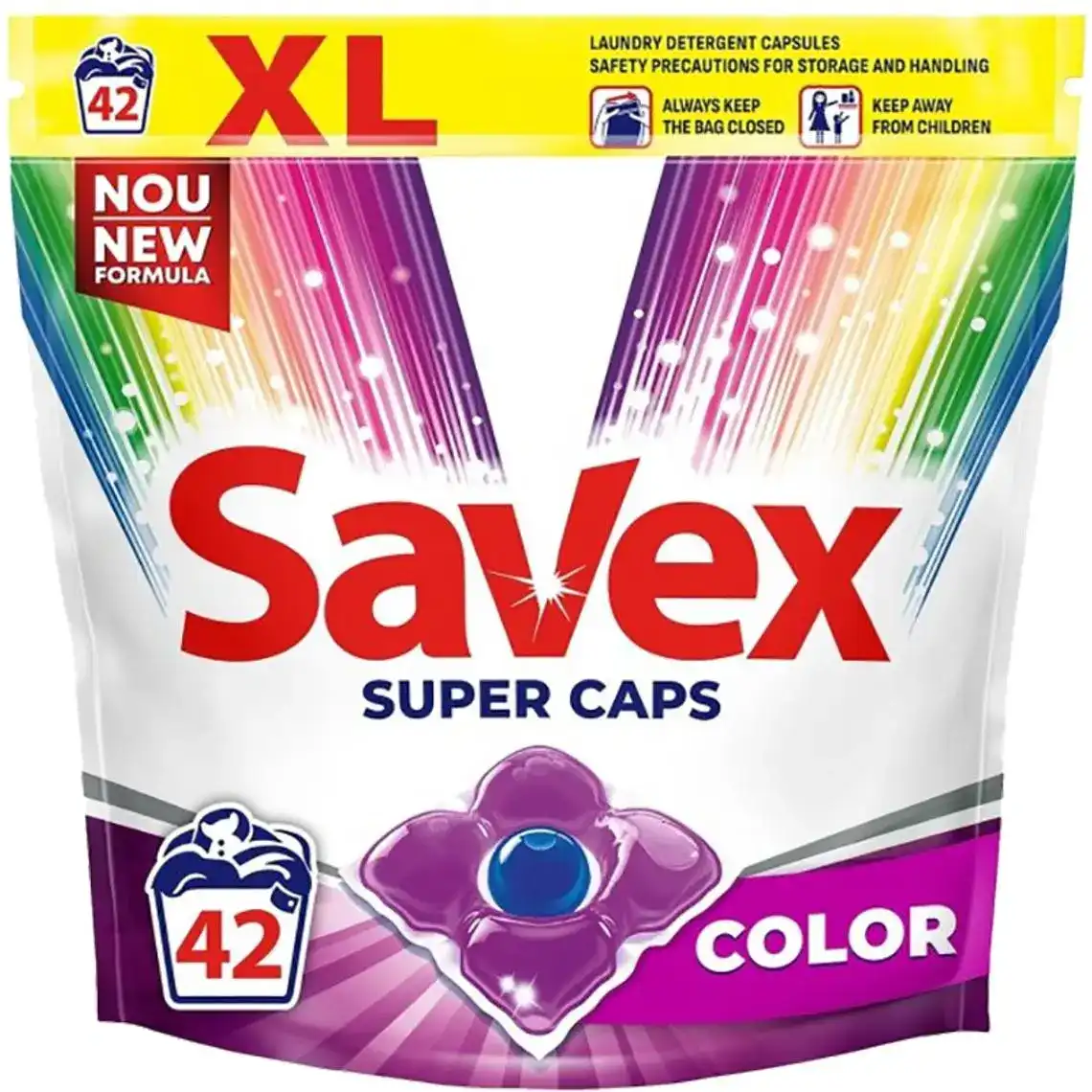 Капсули Savex Super Caps Color для праня 42 шт
