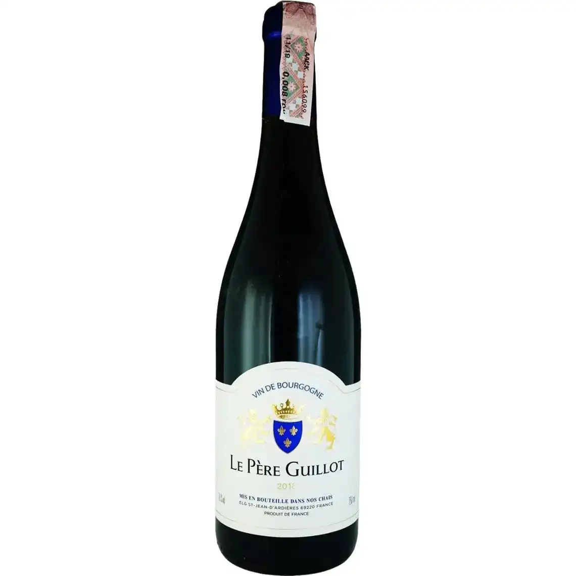 Вино Le Pere Guillot Coteaux Bourguignons червоне сухе 0,75 л