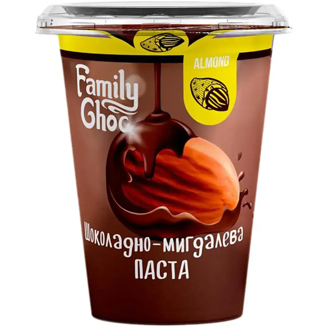 Паста Family Choc шоколадно-мигдалева 400 г