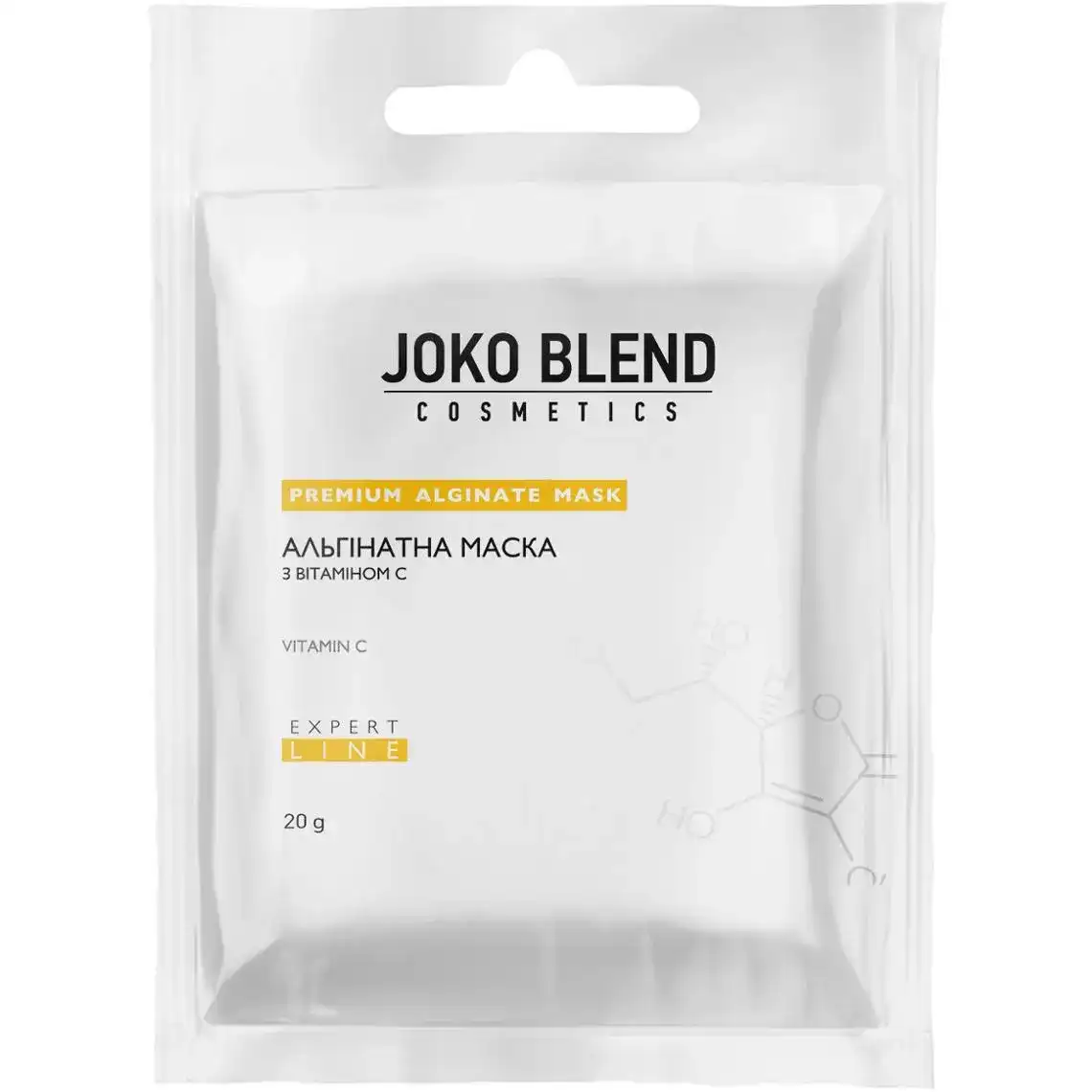 Фото 1 - Альгінатна маска Joko Blend Premium Alginate Mask із вітаміном С 20 г