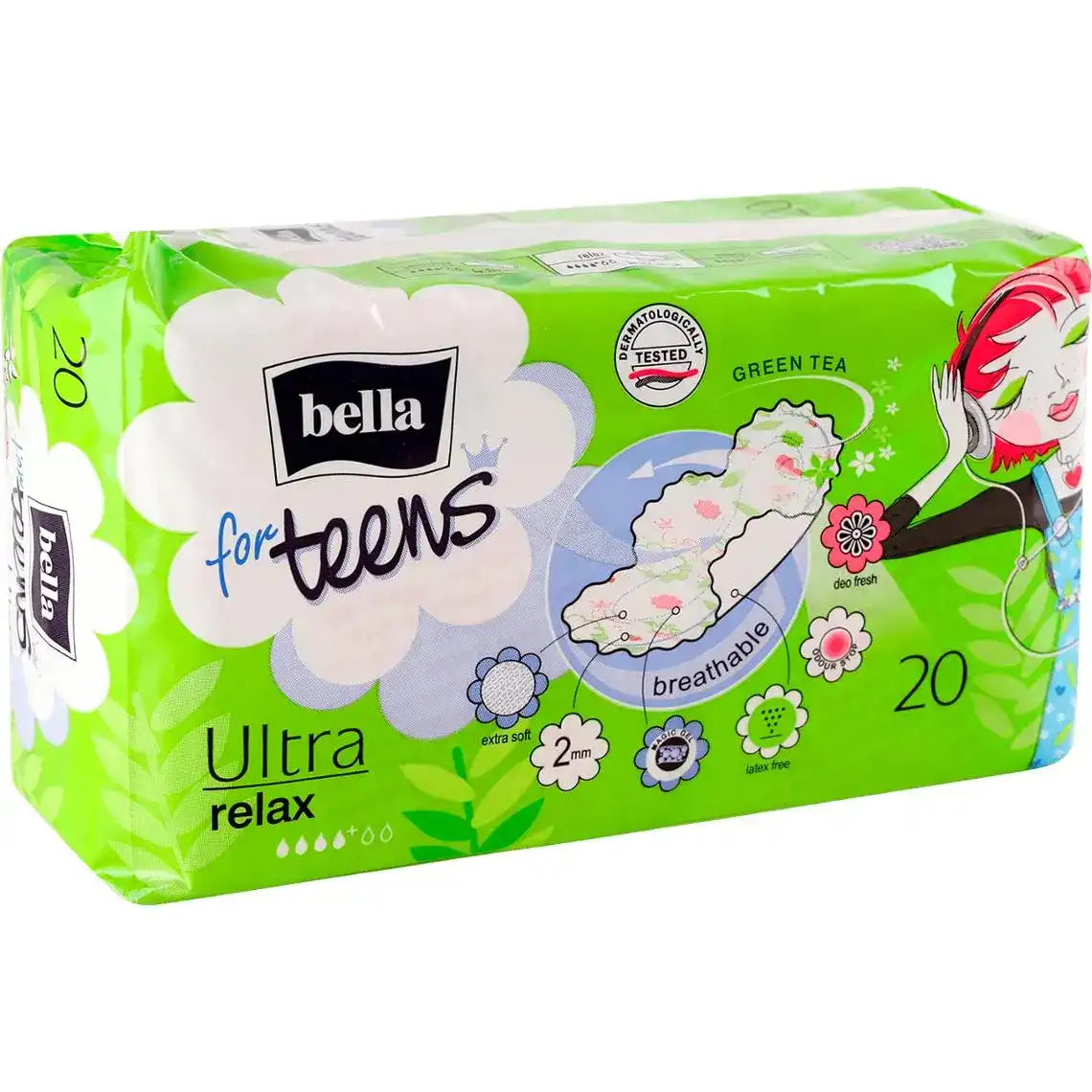 Прокладки Bella For Teens Ultra Relax гігієнічні 20 шт