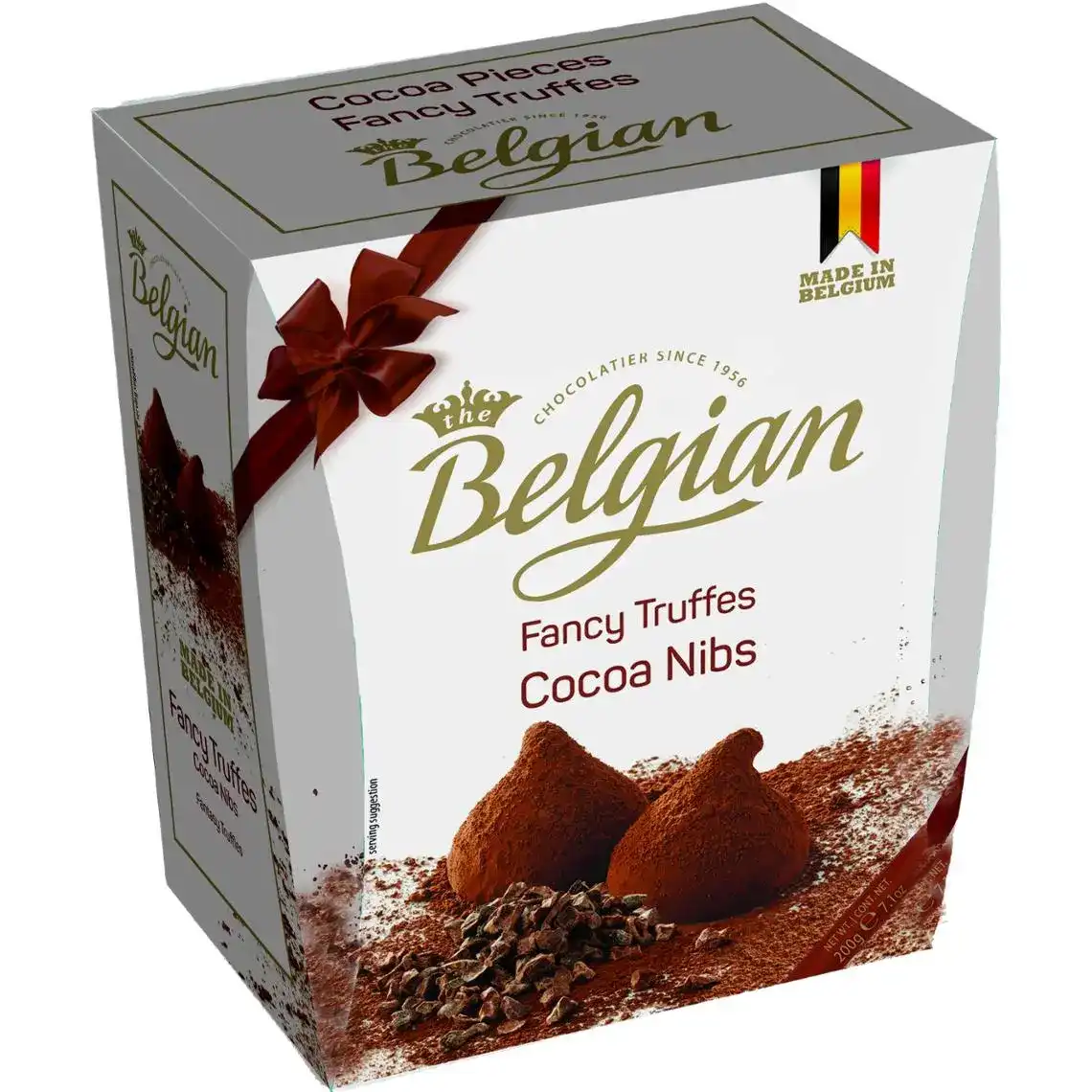 Цукерки Belgian Трюфель зі шматочками какао бобів 200 г
