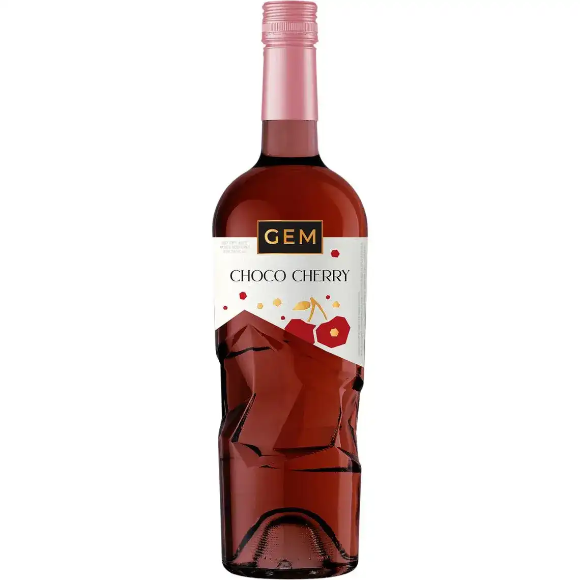 Напій винний Gem Choco Cherry червоний напівсолодкий ароматизований газований 6.9% 750 мл