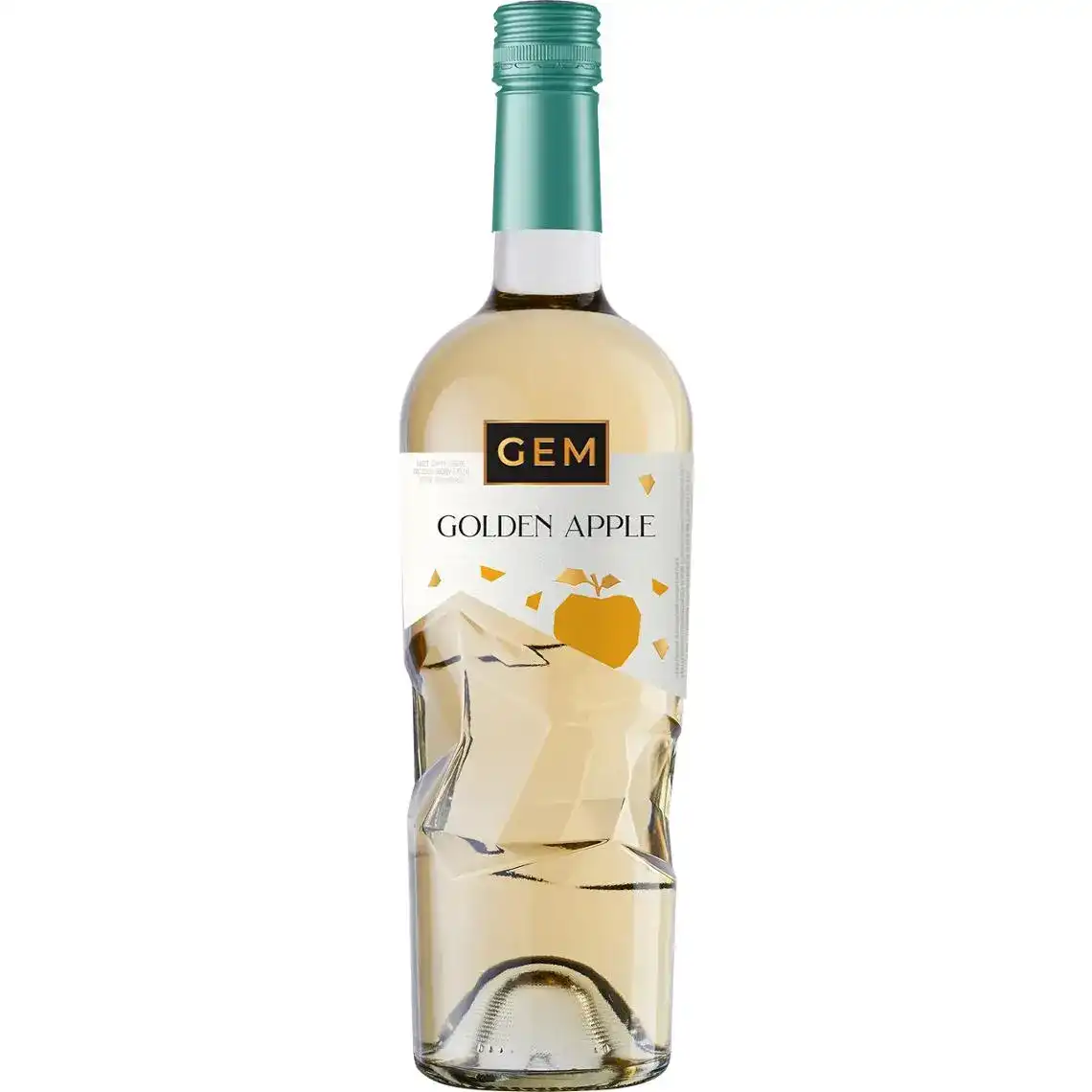 Напій винний Gem Golden Apple білий напівсолодкий ароматизований газований 6.9% 750 мл