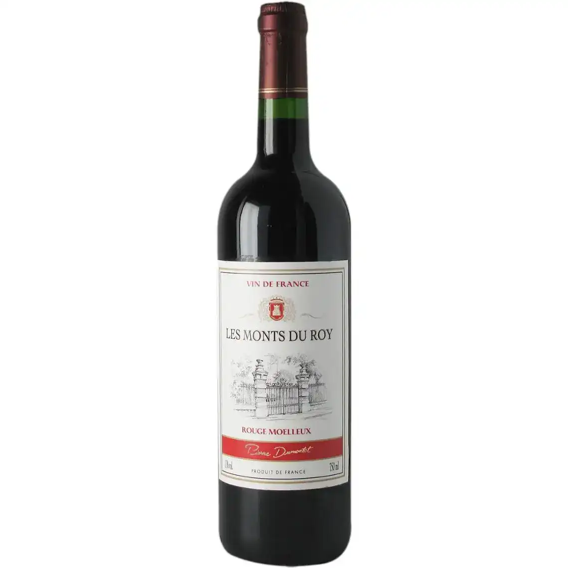 Вино Les Monts du Roy Pierre Dumontet Rouge Moelleux червоне напівсолодке 0,75 л
