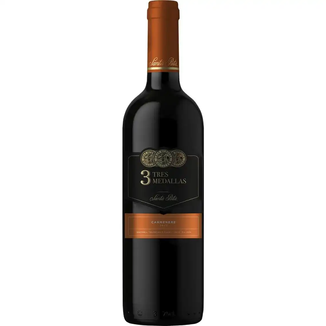 Вино Santa Rita 3 MEDALLAS Carmenere червоне сухе 0.75 л