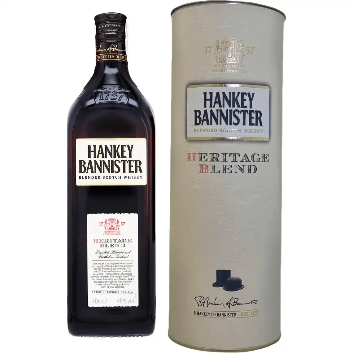 Виски Hankey Bannister Heritage blend 46% 700 мл