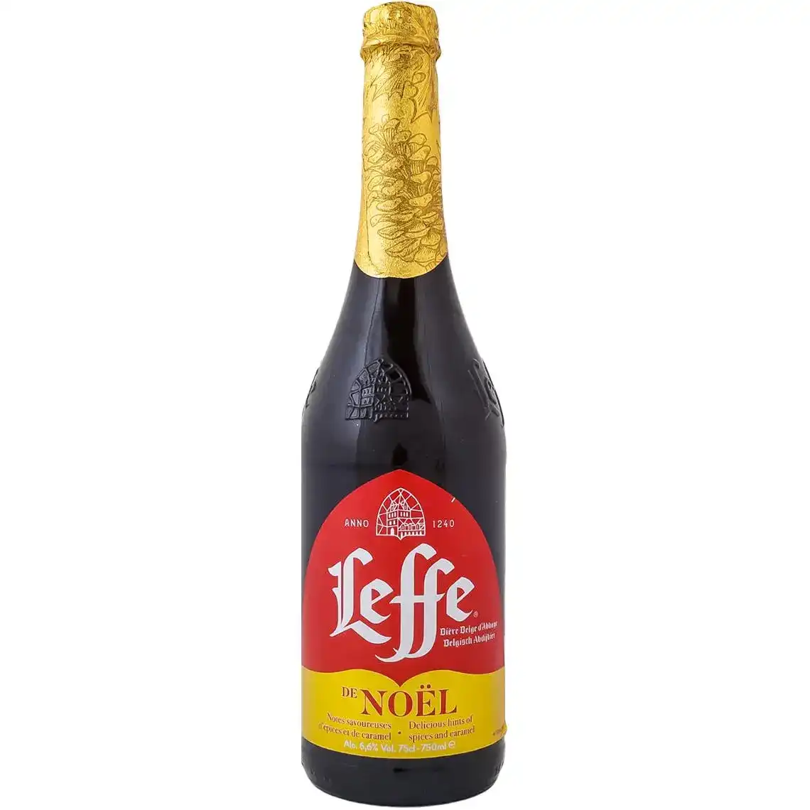 Пиво Leffe De Noel спеціальне темне 6.6% 0.75 л