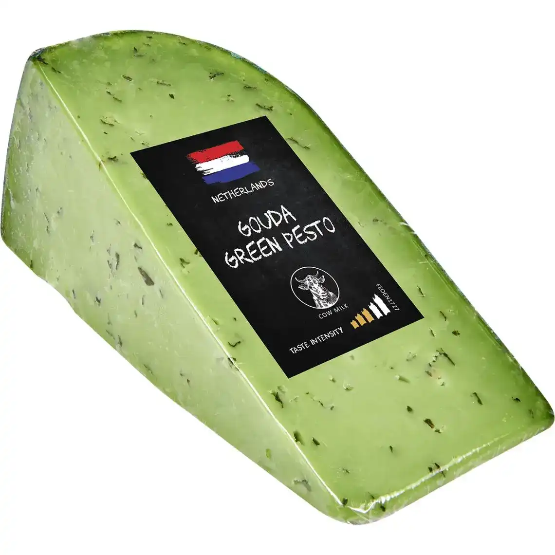 Сыр Fresh Pack гауда с зеленым песто 130 г