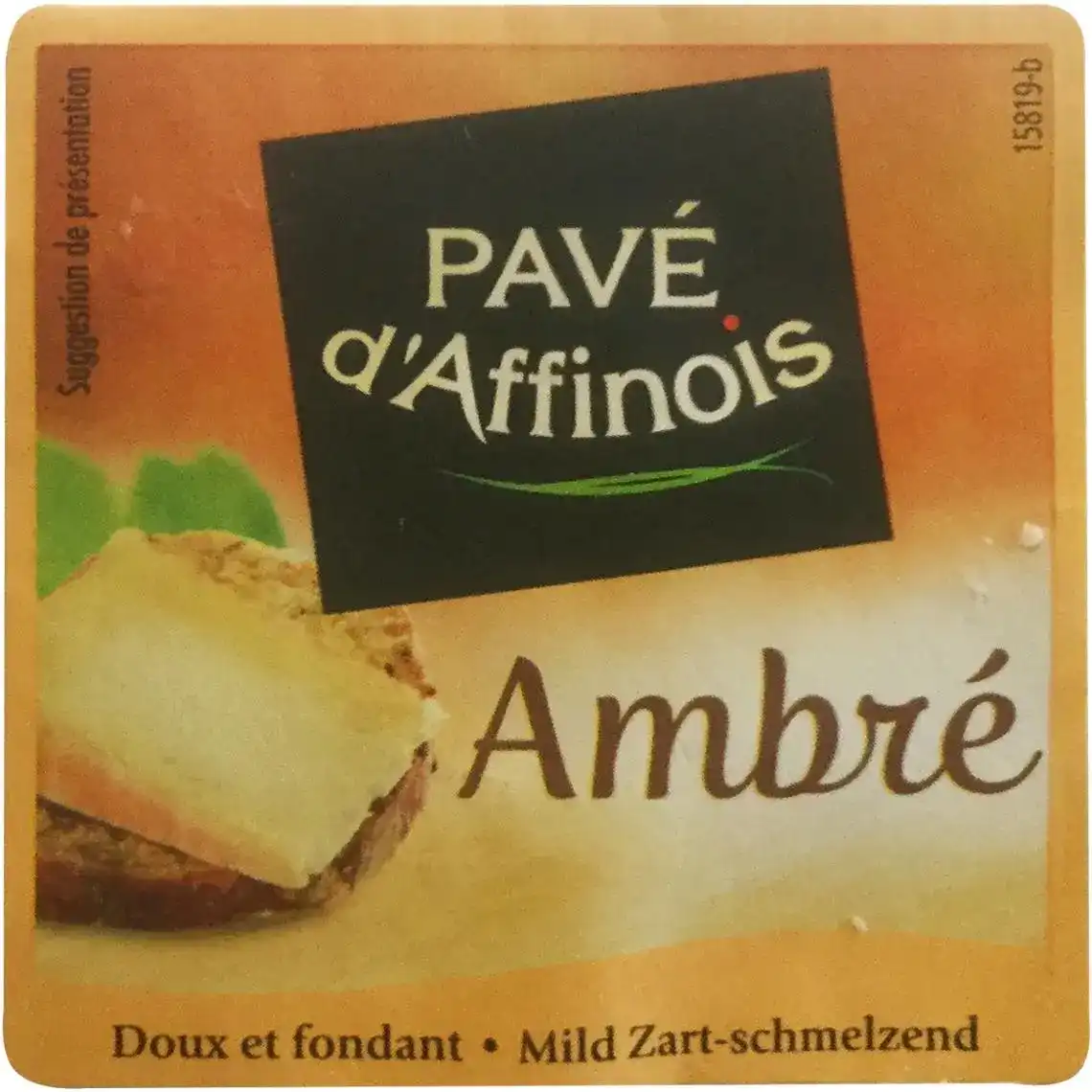 Сир Pave d'Affinois янтарний 60% 150 г