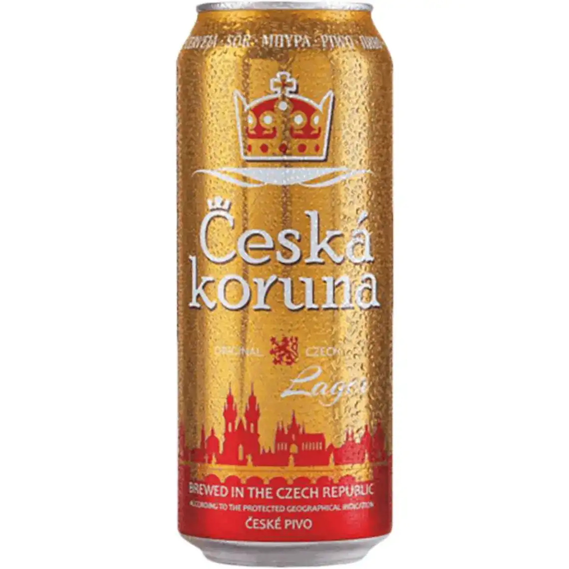 Пиво Ceska Koruna лагер світле 0.5 л 