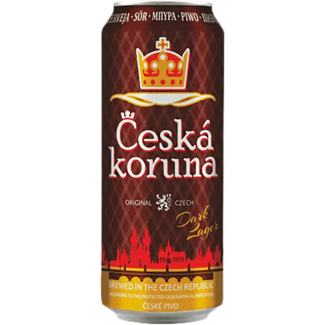 Пиво Ceska Koruna Dark темне 0.5 л